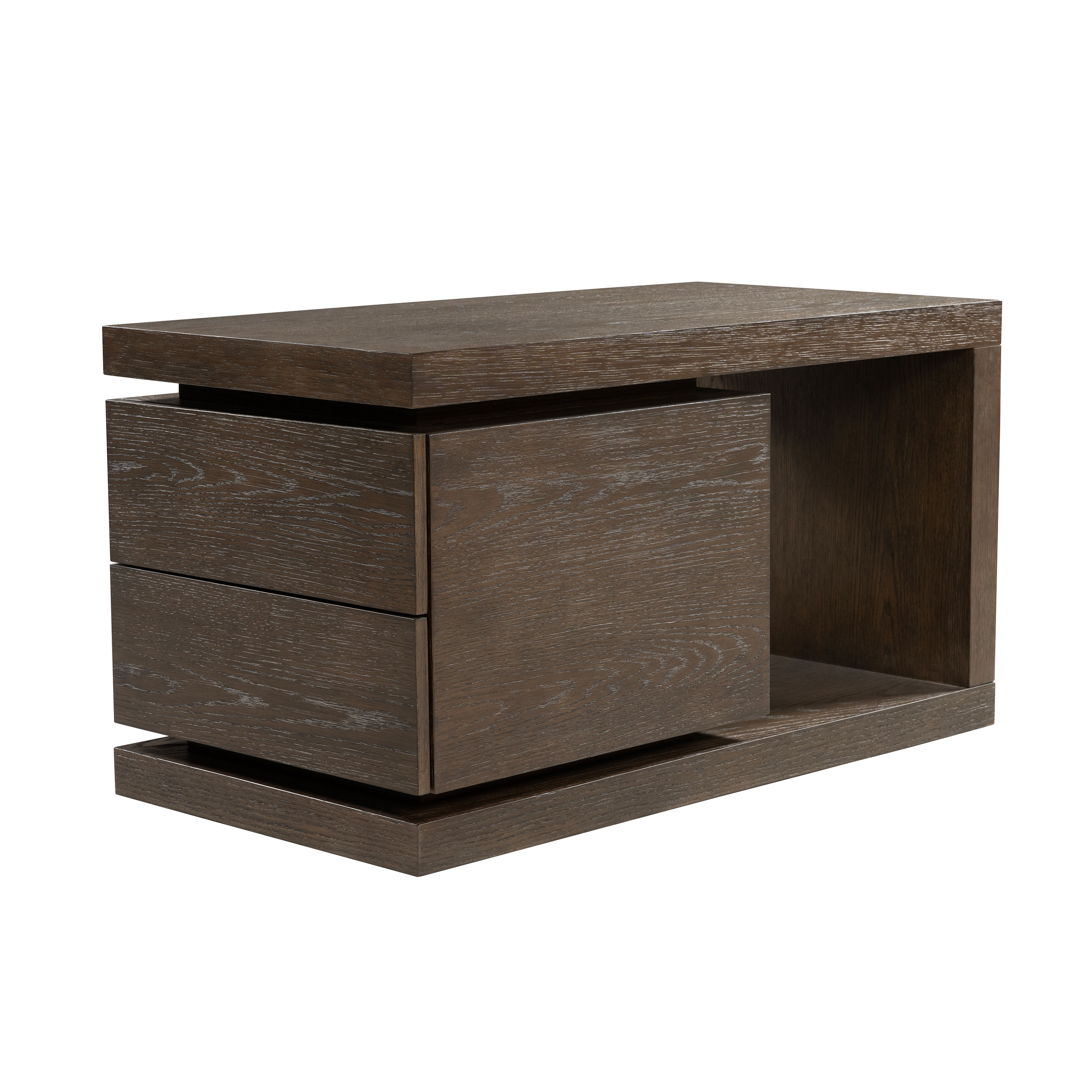 Athens - End Table - Chocolate Brown, dark brown