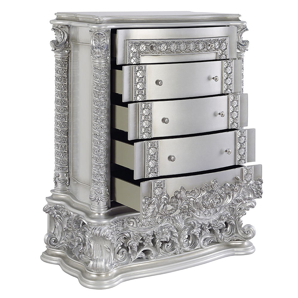 Valkyrie - Chest - Antique Platinum, silver, view 4