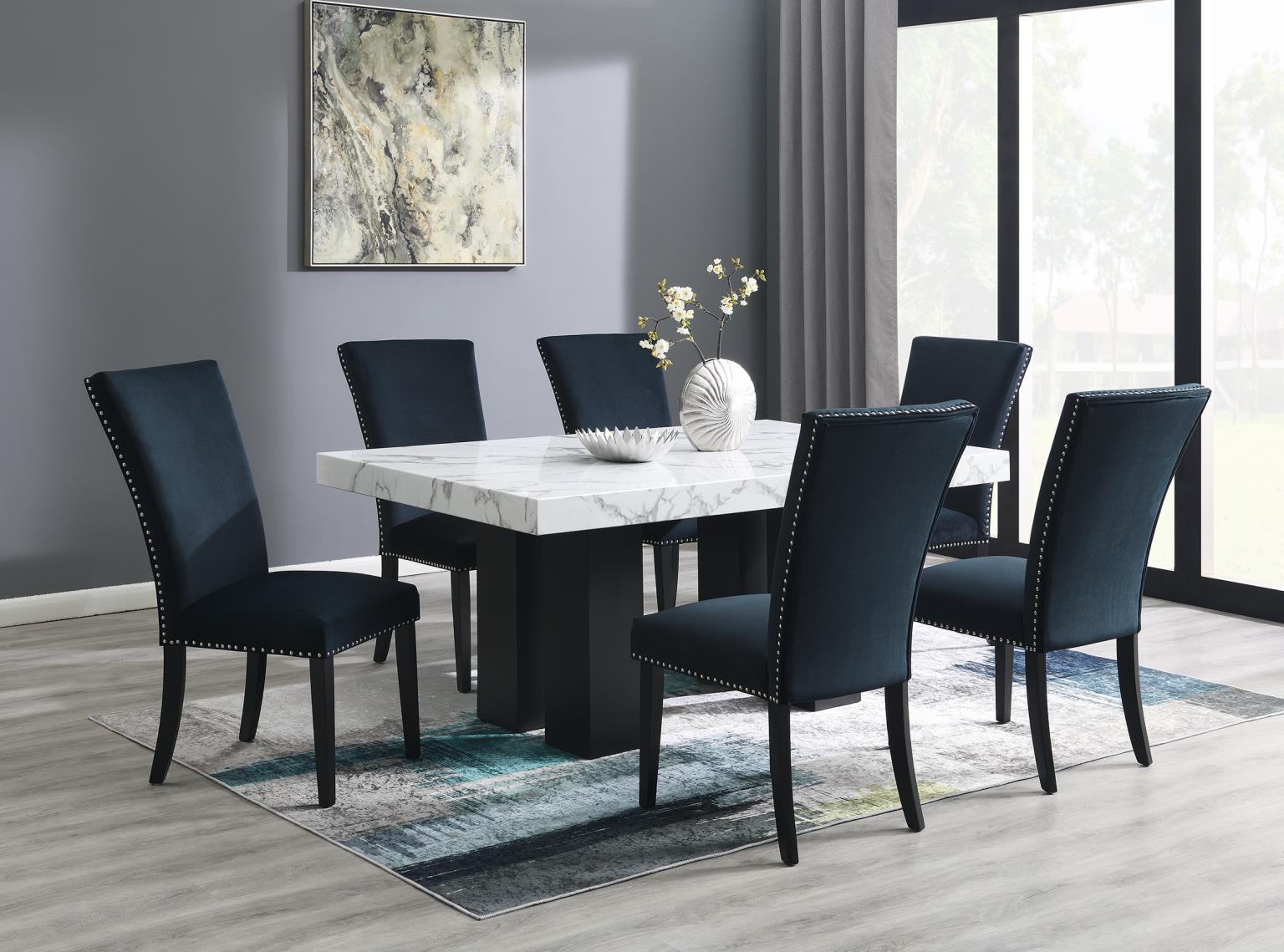 7 Pc · Table, 6 Chairs