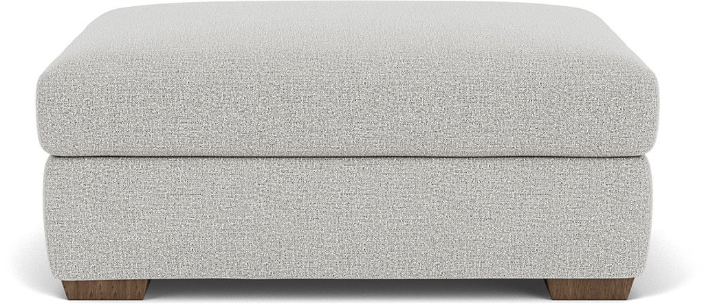 Collins - Fabric Ottoman, light gray, view 5