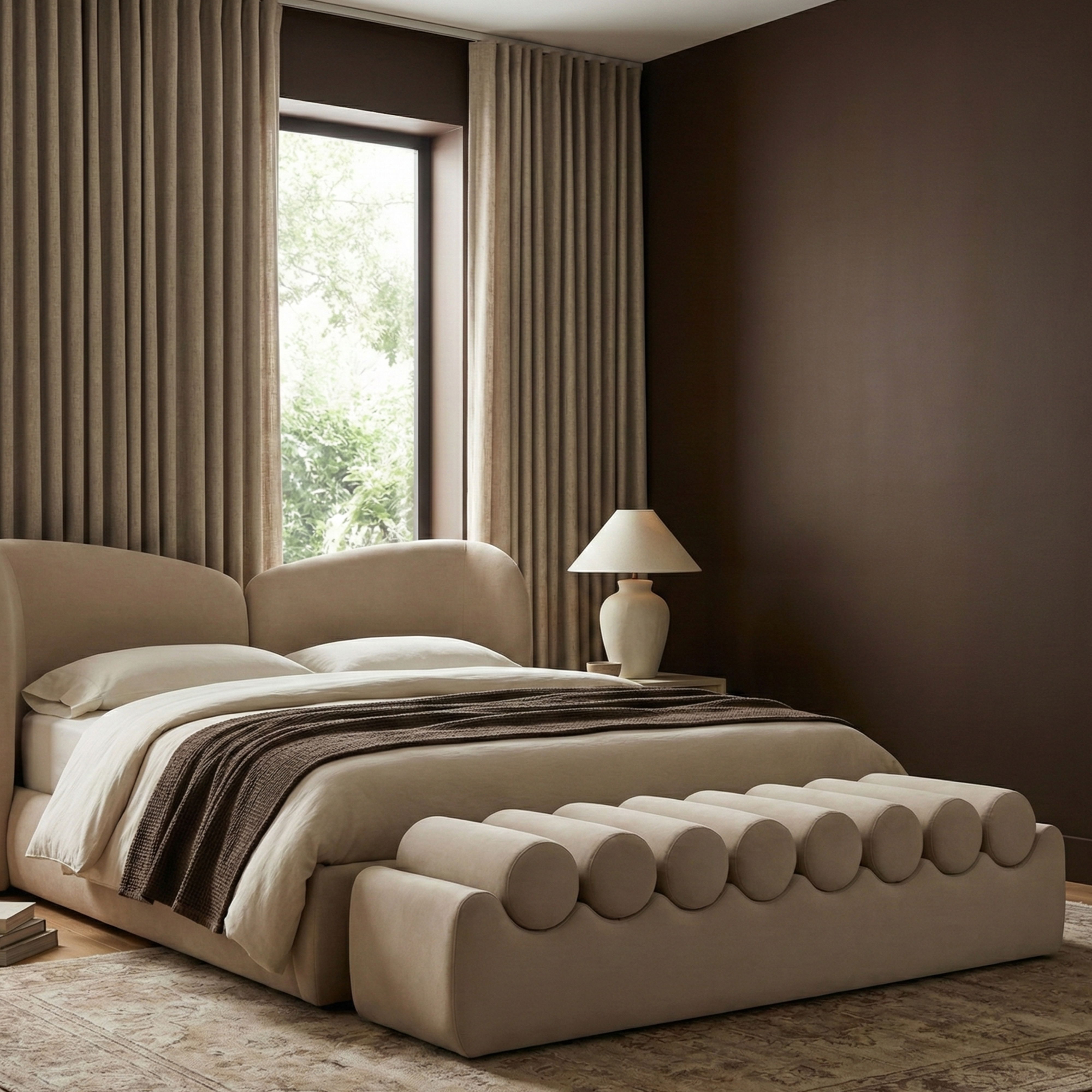 Rumble - 72" Bench - Taupe