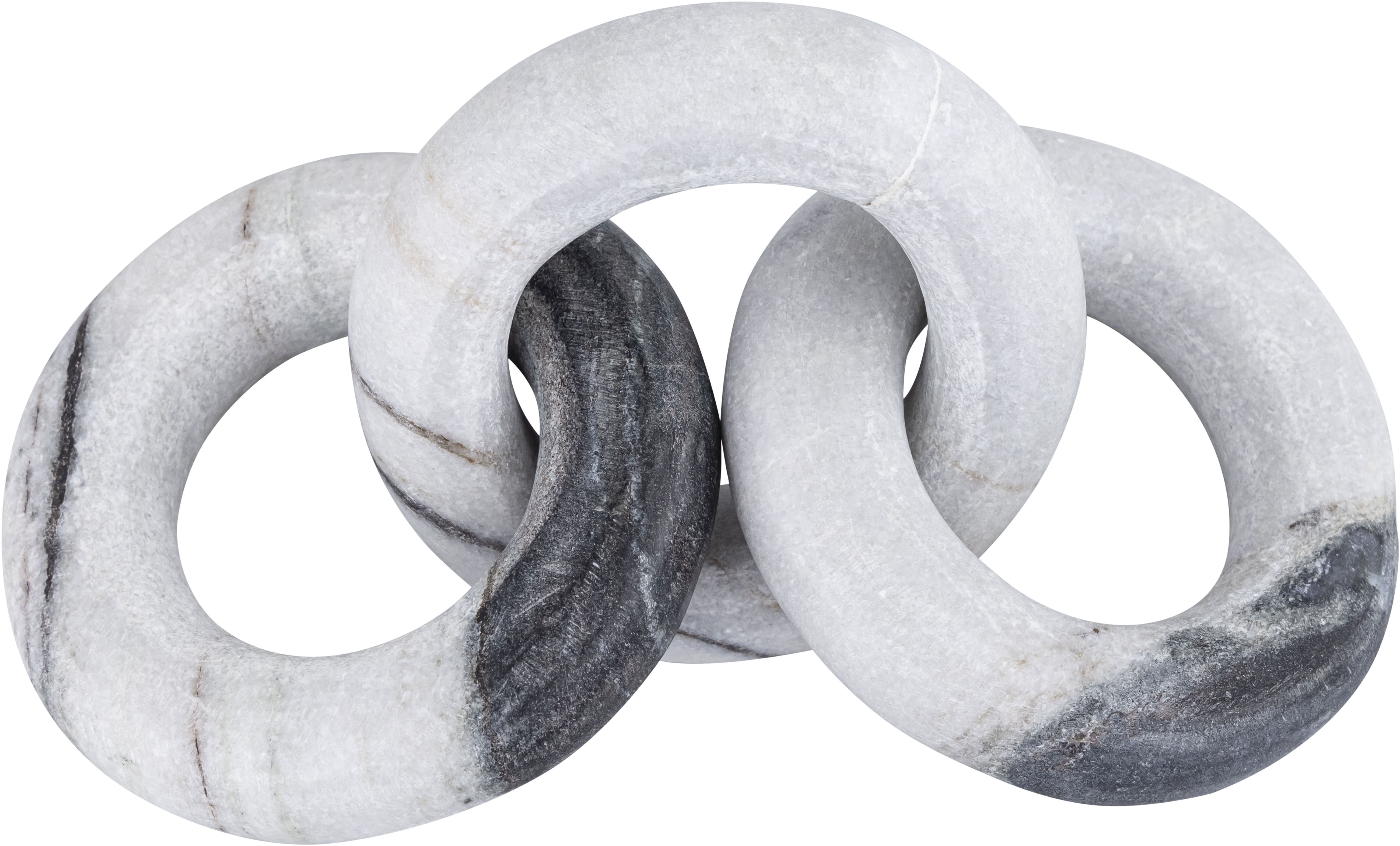 Rings - Marble Decorative Chain Links - Panda