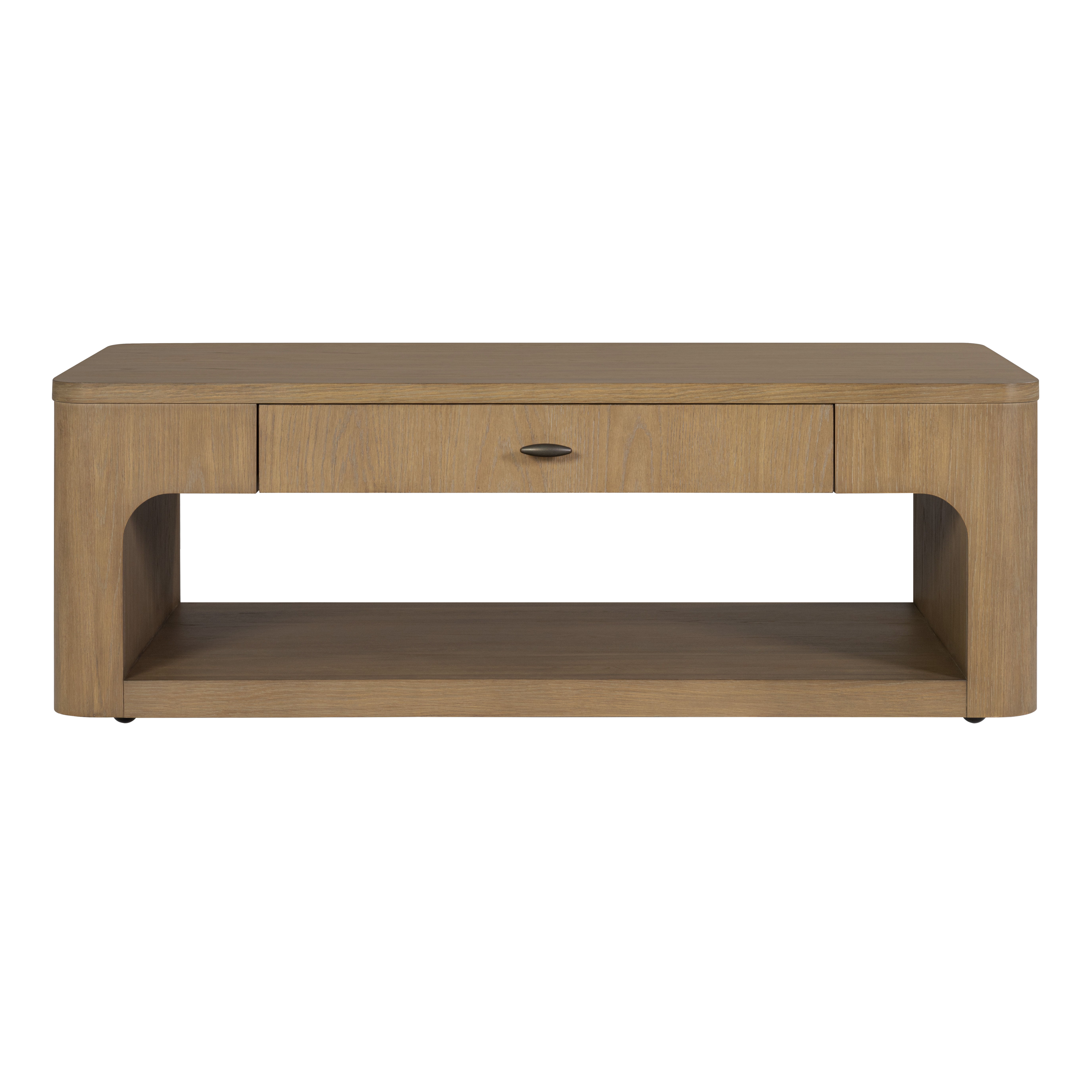 Normandy - Rectangular Coffee Table - Light Brown, light brown, view 3