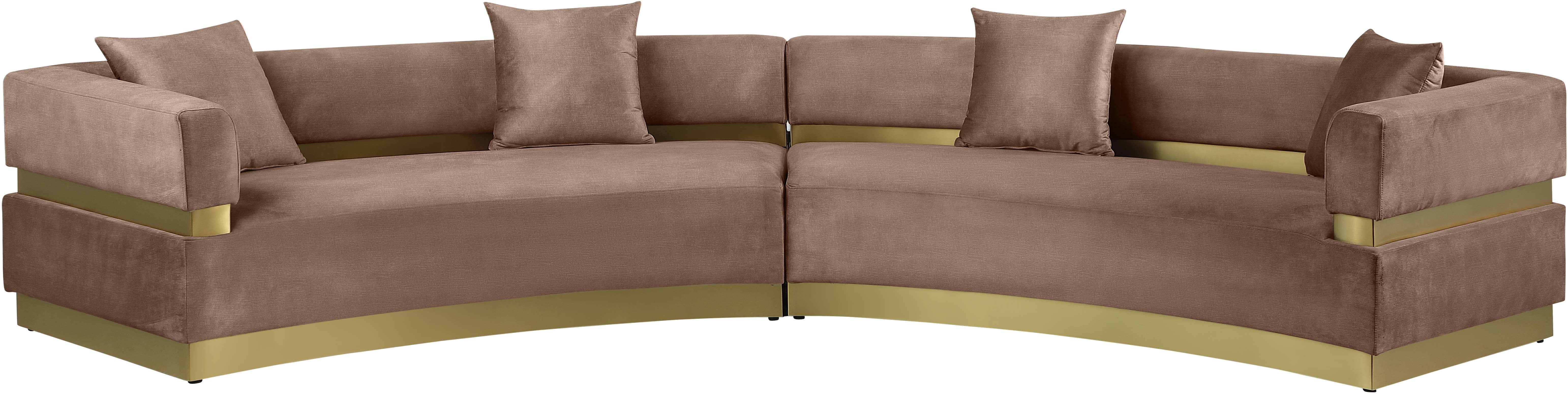 Belsa - 2 Piece Sectional - Brown