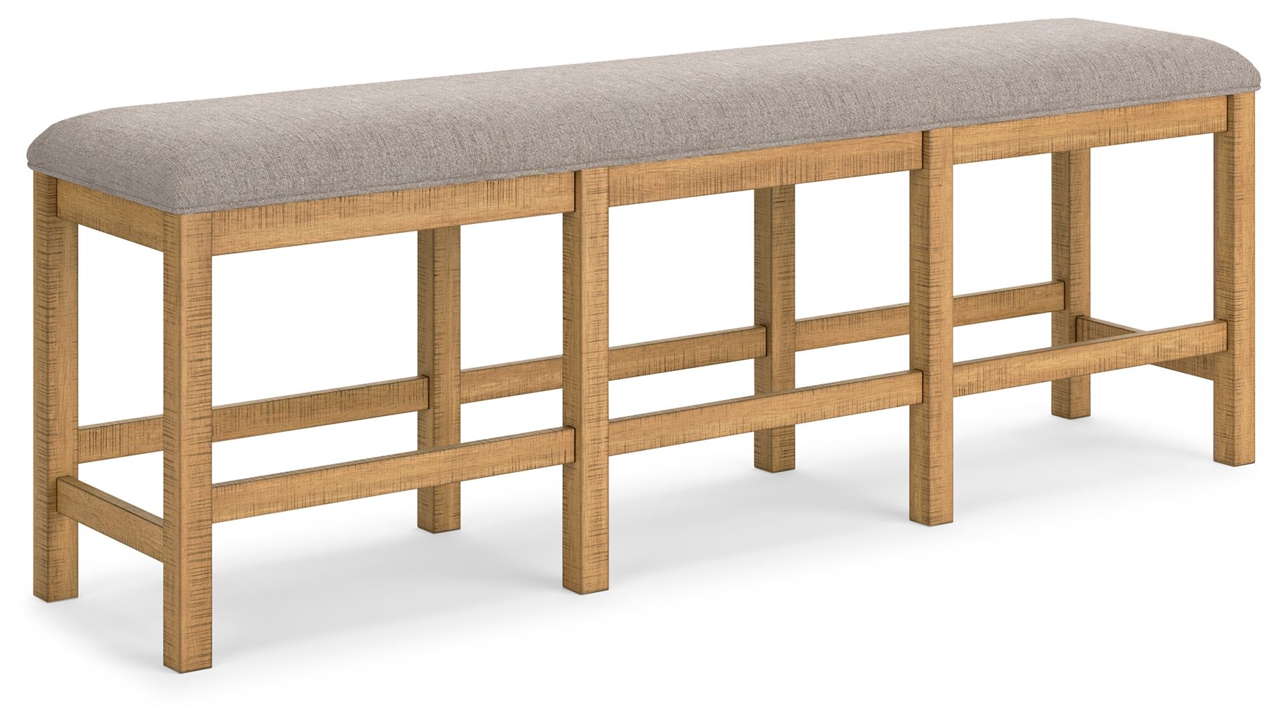 XL Counter Height Upholstered Dining Bench
