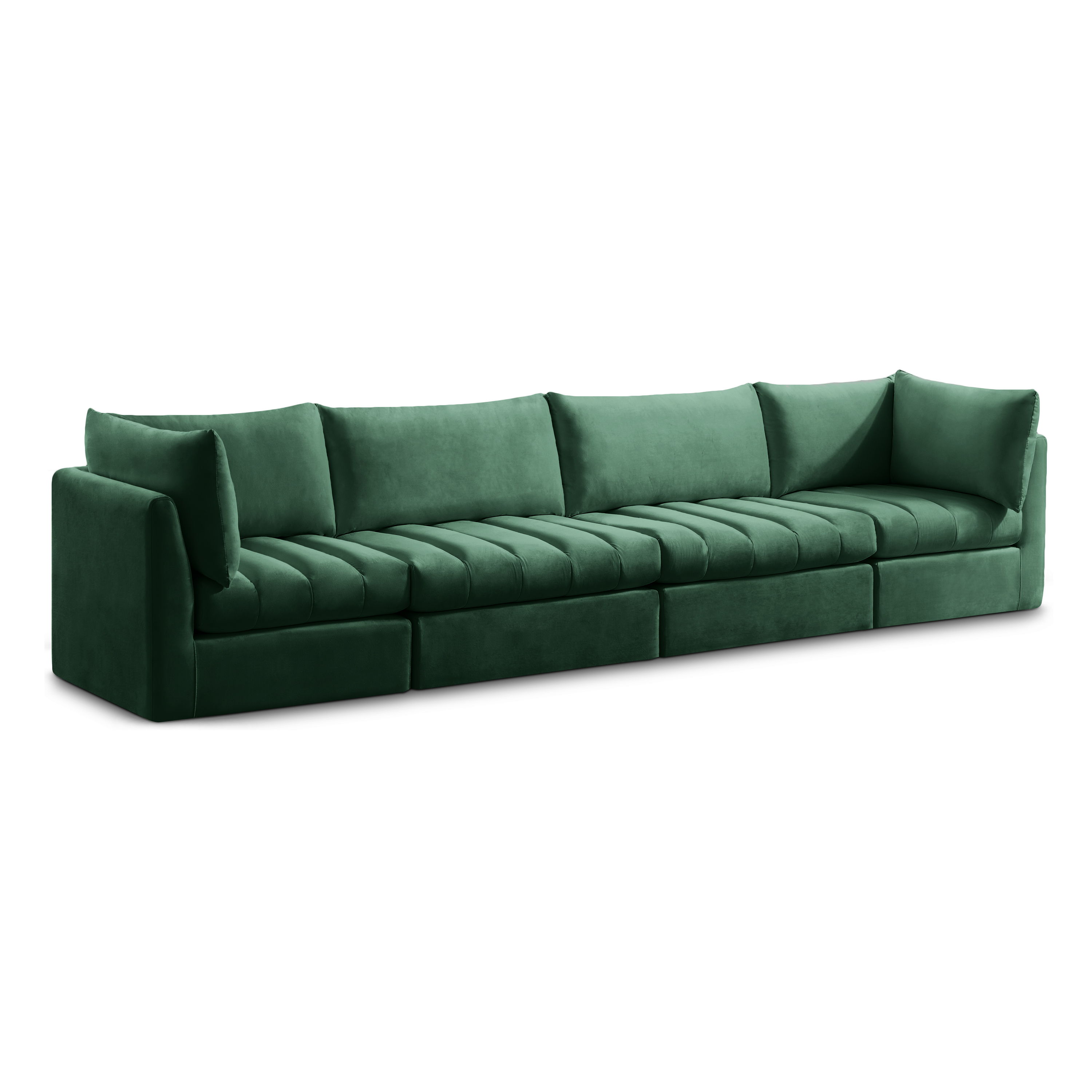Jacob - Modular 4 Seat Sofa - Green