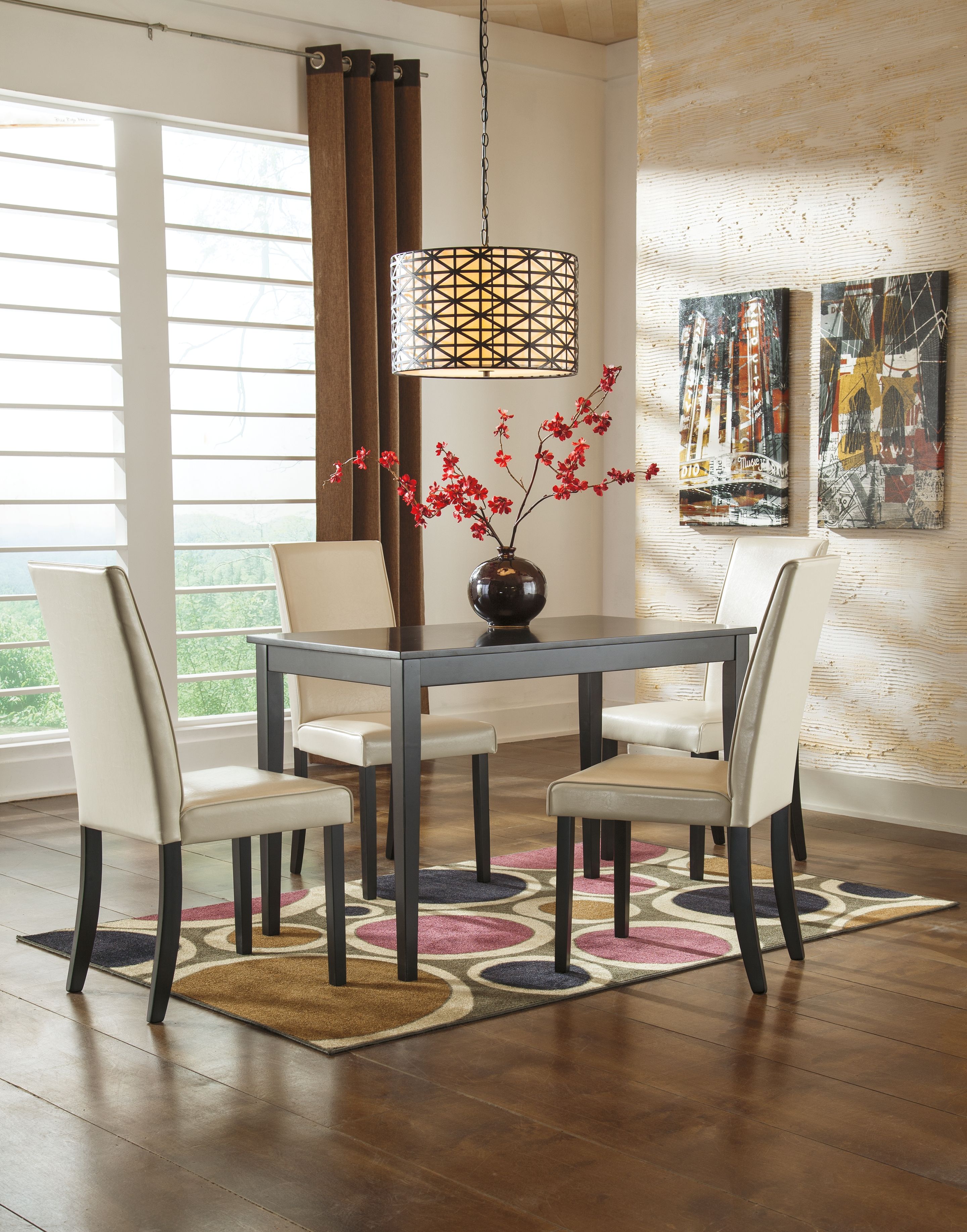 Kimonte - Dining UPH Side Chair (Set of 2) - Ivory