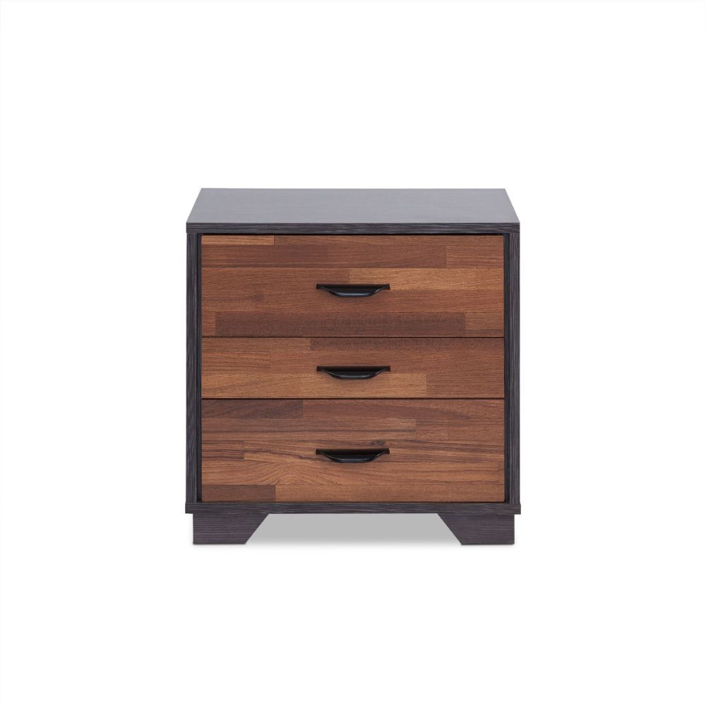 Eloy - Accent Table - Walnut & Espresso, dark brown, view 5