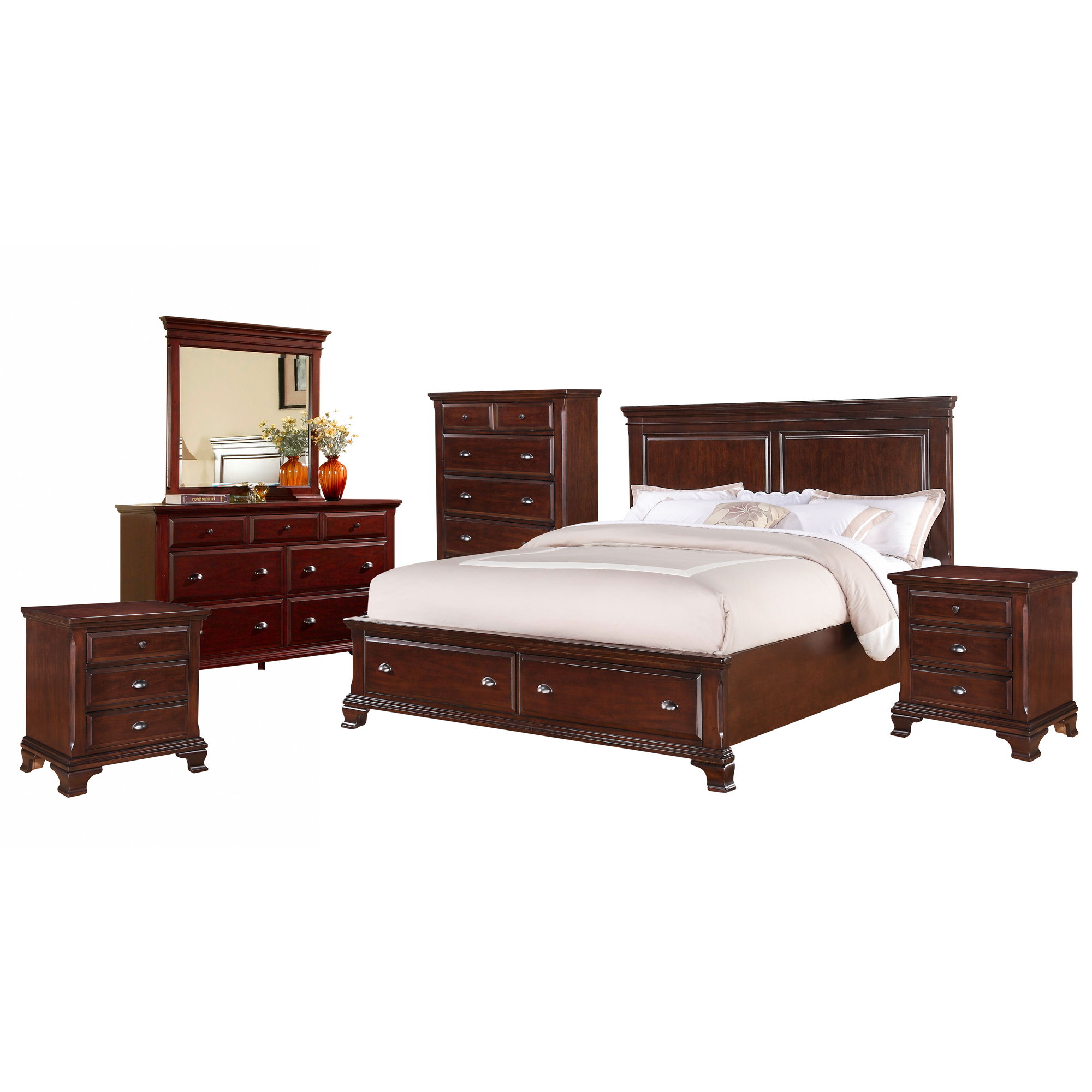 King · 6 Pc · Bedroom Set