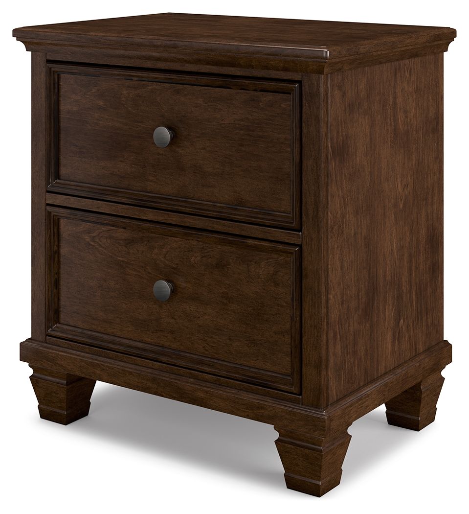 Ashley Furniture Danabrin - Two Drawer Nightstand - Brown - Image 4