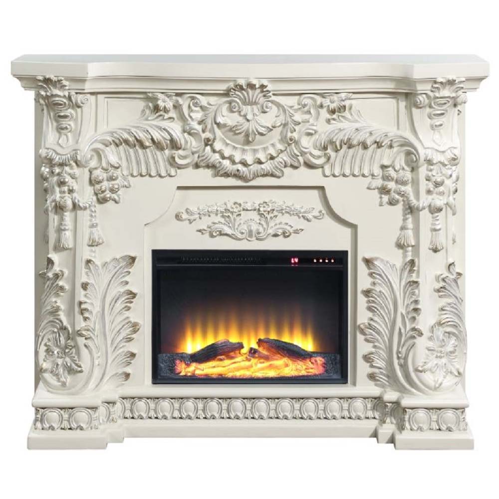 Adara - Fireplace - Antique White, white, view 5