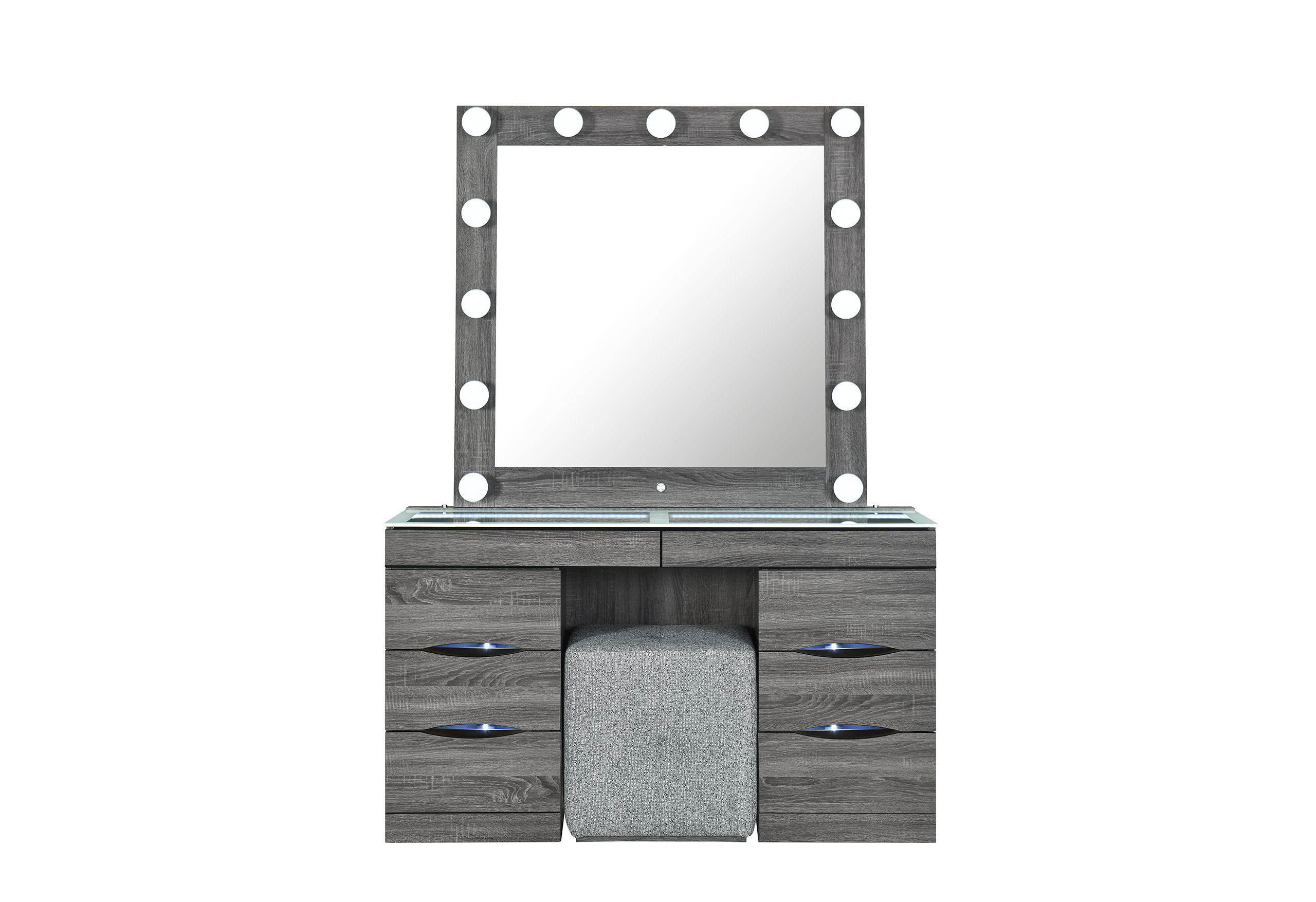 Lexi - Vanity With Speaker - Gray
