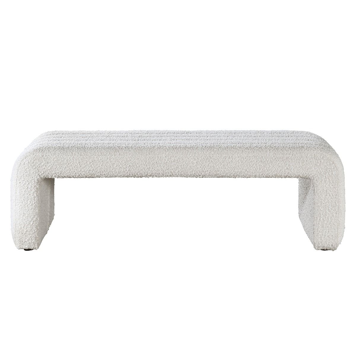 Sandro - Bench - Beige Boucle, white, view 3