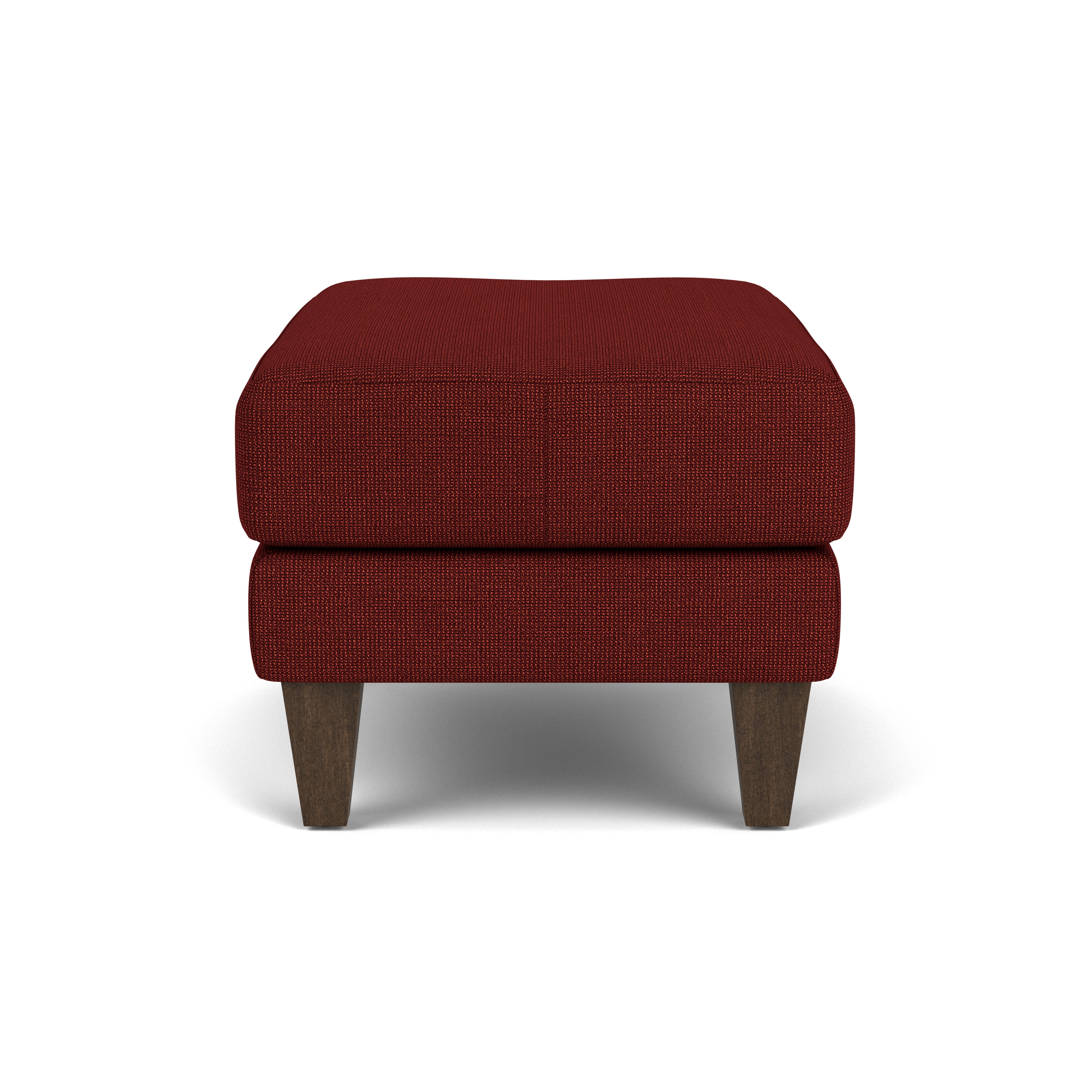 Bond - Fabric Ottoman, dark brown, view 8