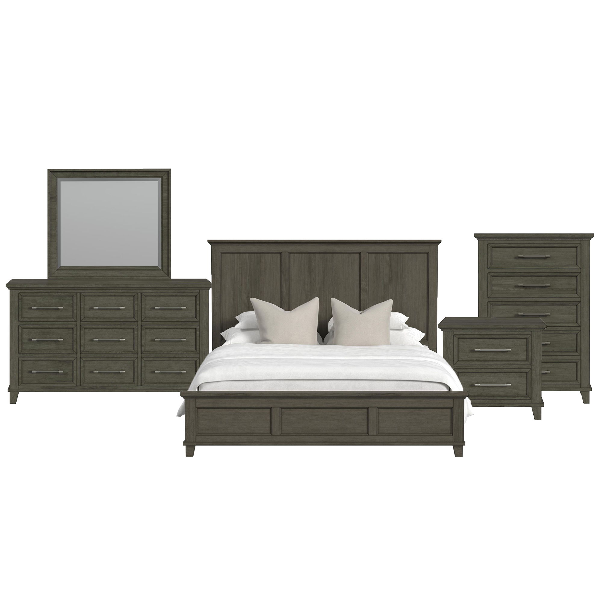 King · 5 Pc · Bedroom Set