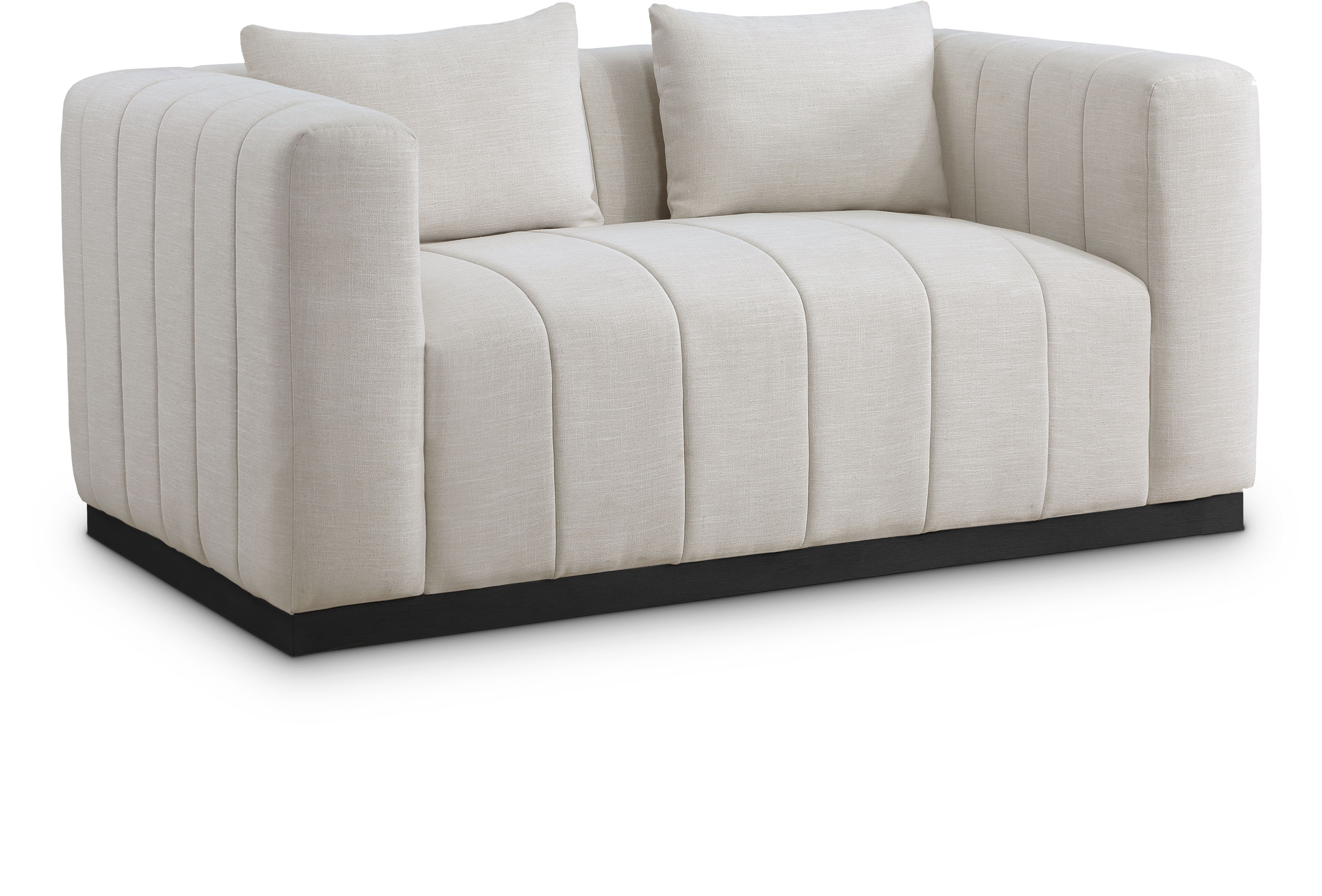 Lucia - Loveseat - Beige