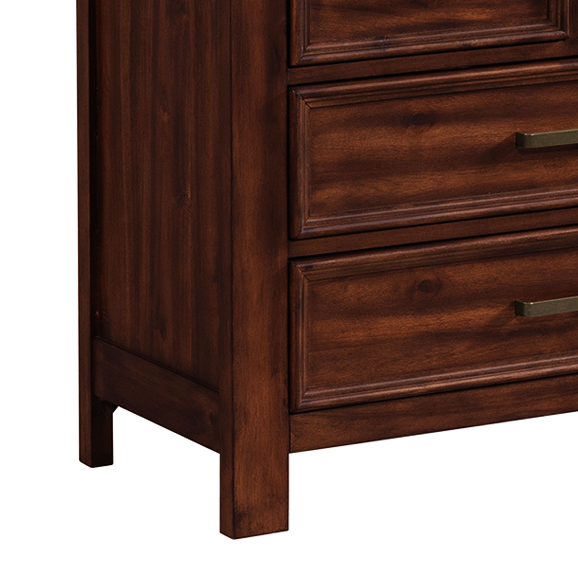 Sullivan - Dresser And Mirror Set - Rich Cherry