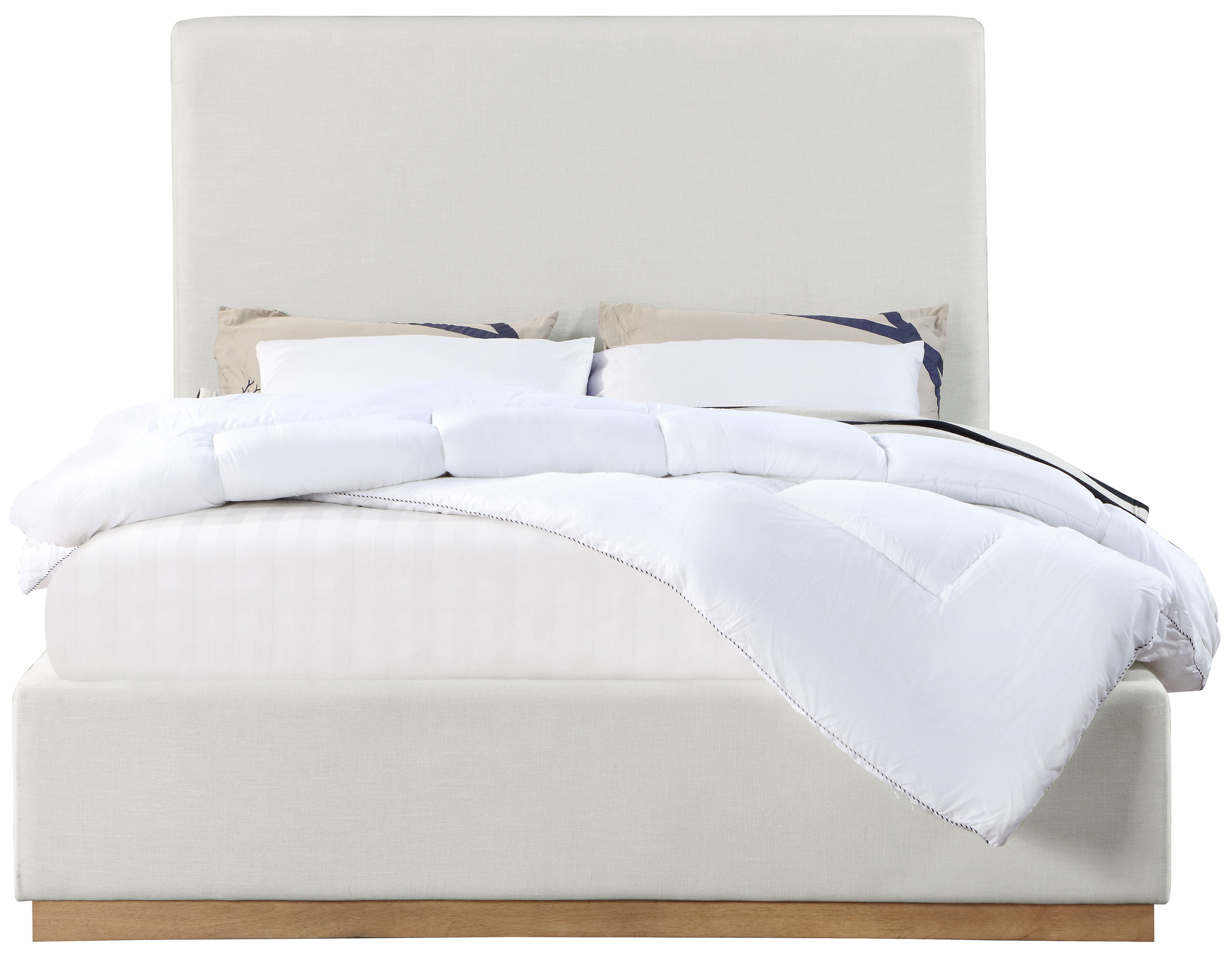 Alfie - Queen Bed - Cream