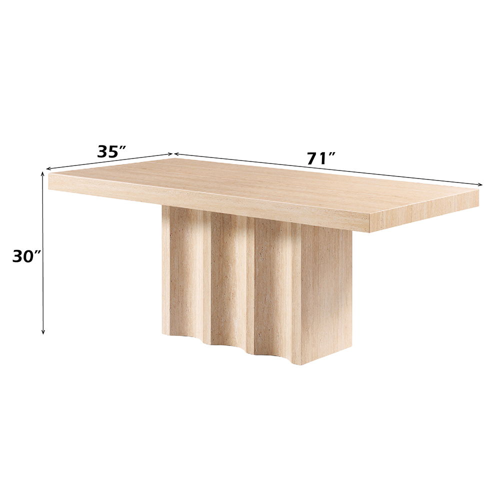 Inca - Dining Table - Beige, beige, view 5