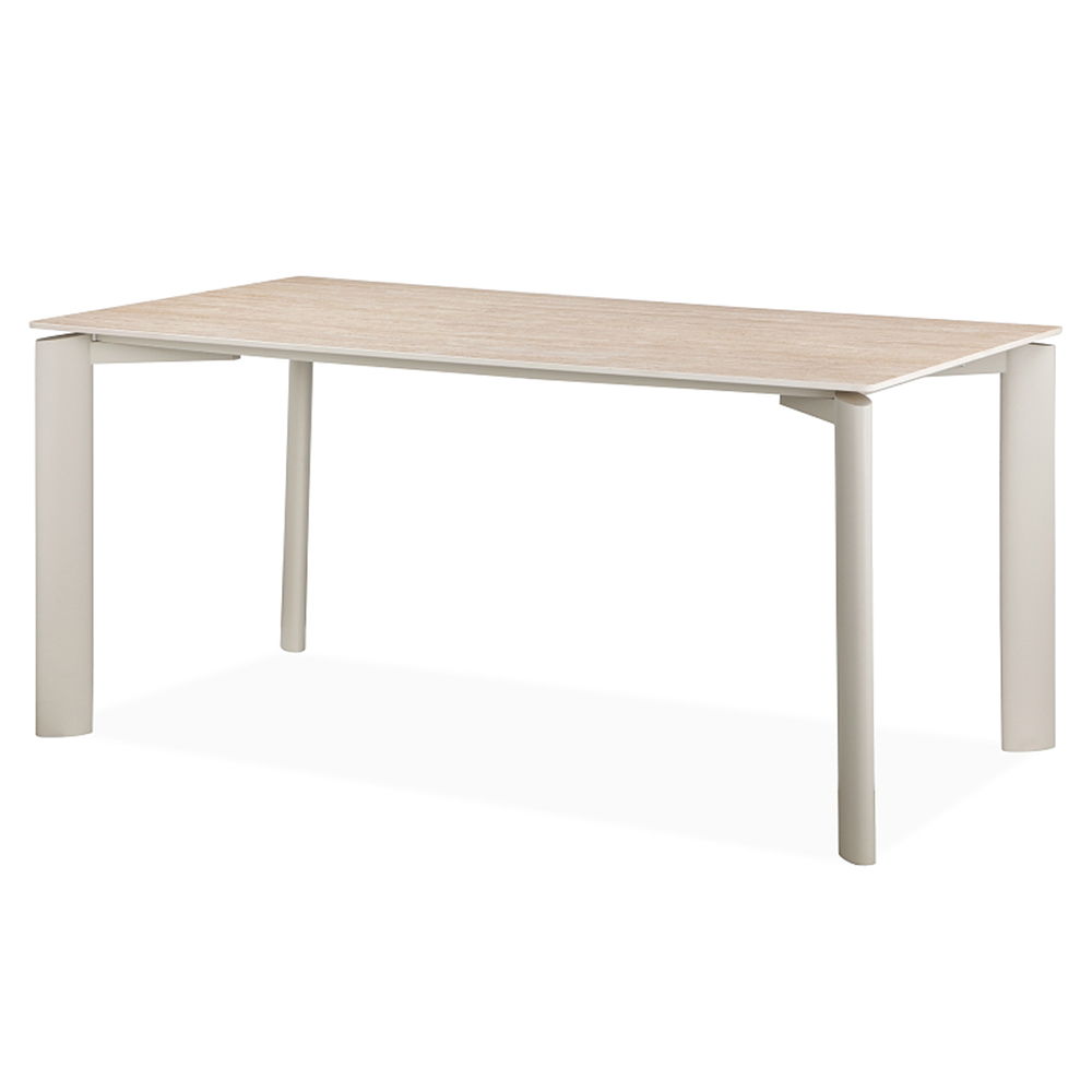 Ingram - Dining Table - Sintered Stone & Light Gray, light gray, view 2
