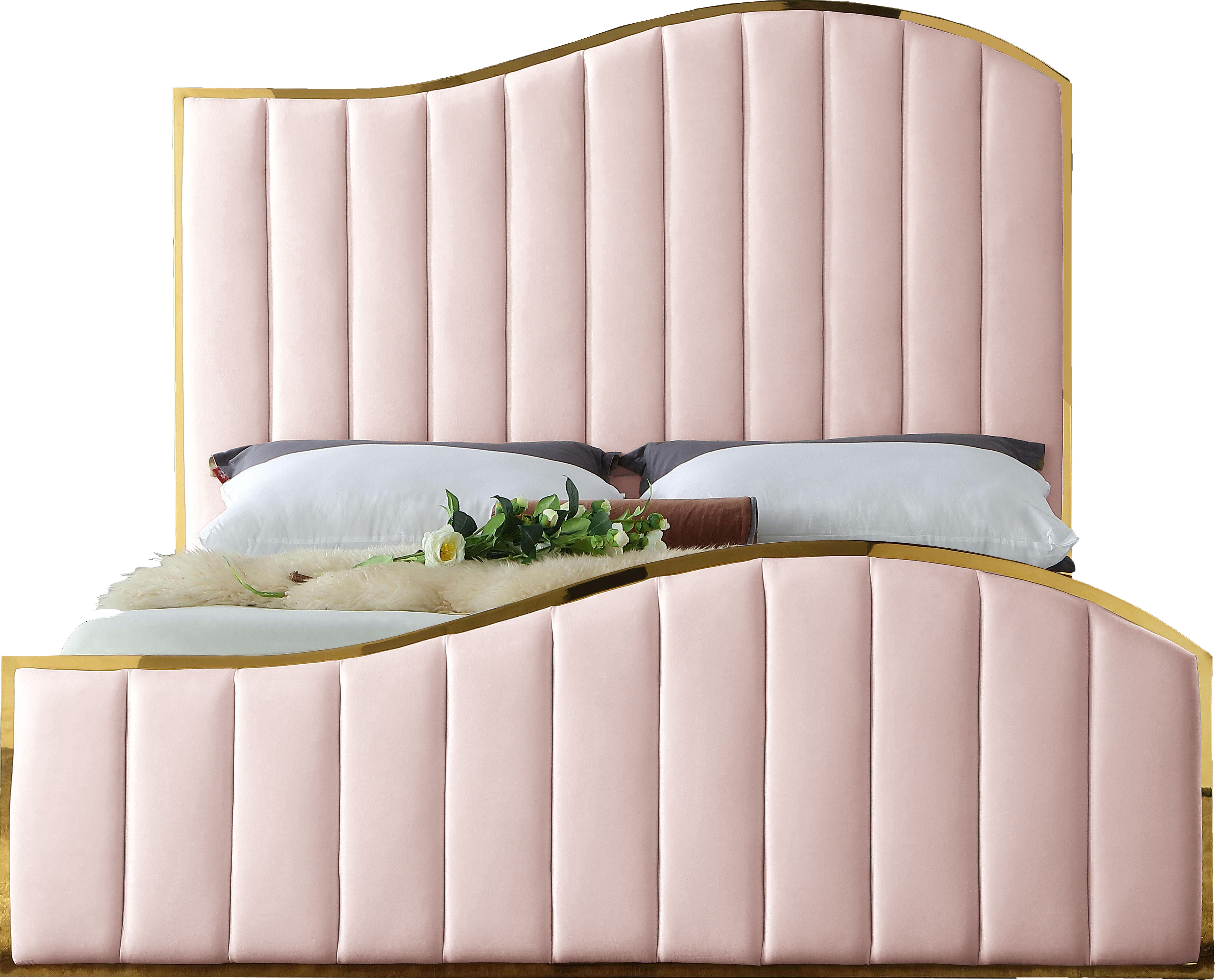 Jolie - King Bed - Pink