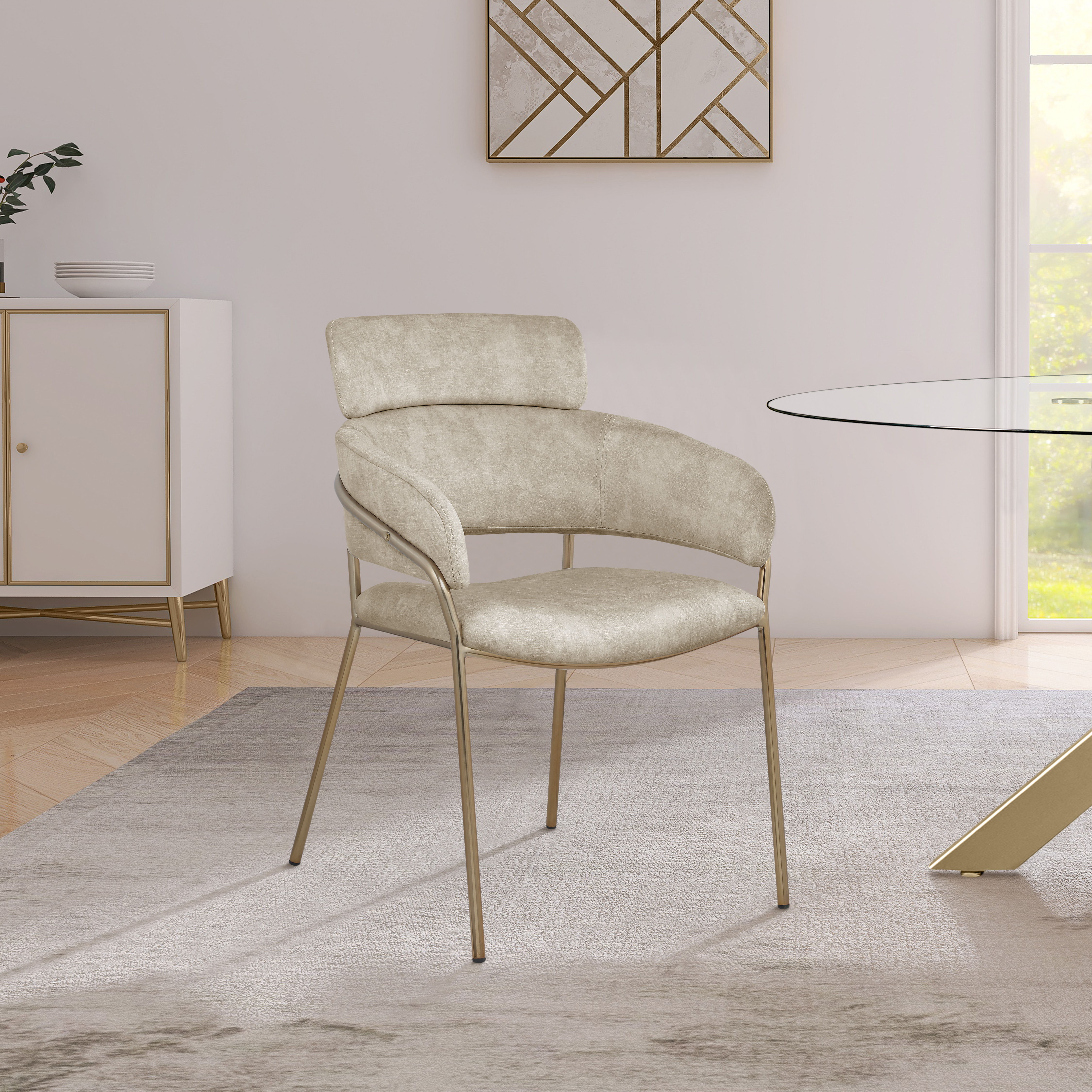 Yara - Dining Chair (Set of 2) - Stone