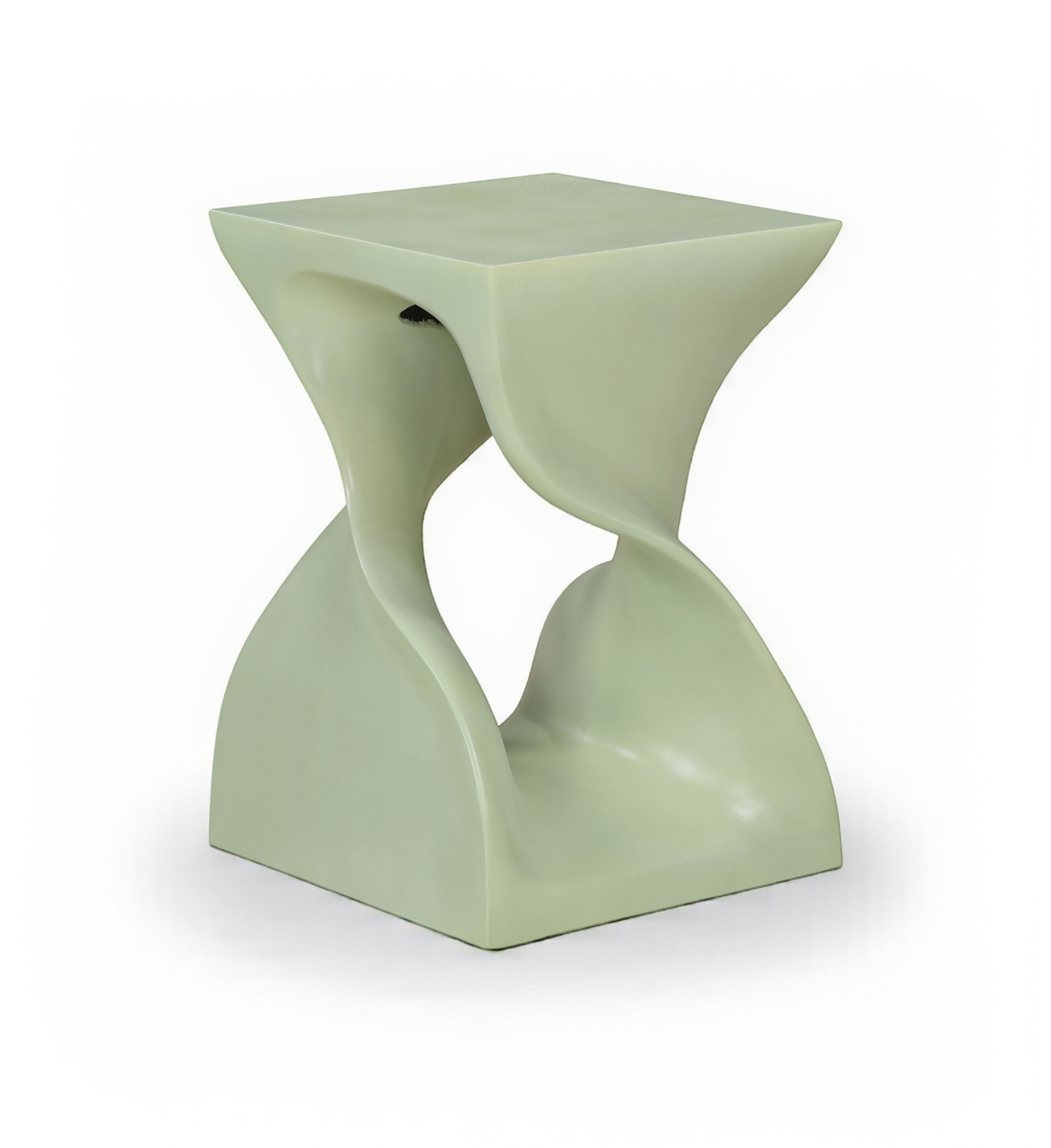 Jula - Concrete End Table - Green