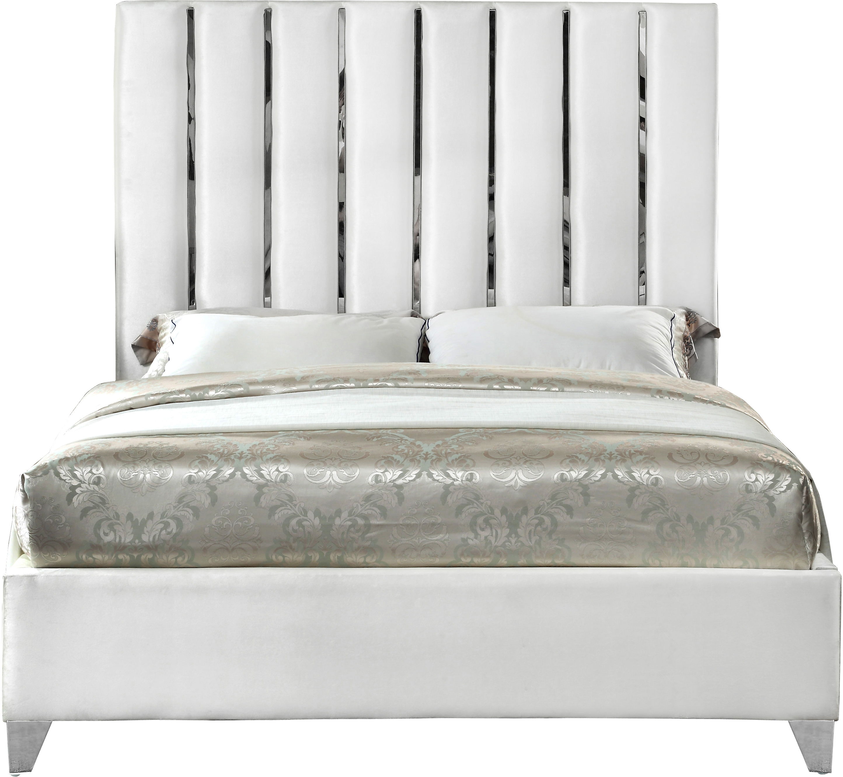 Enzo - King Bed - White