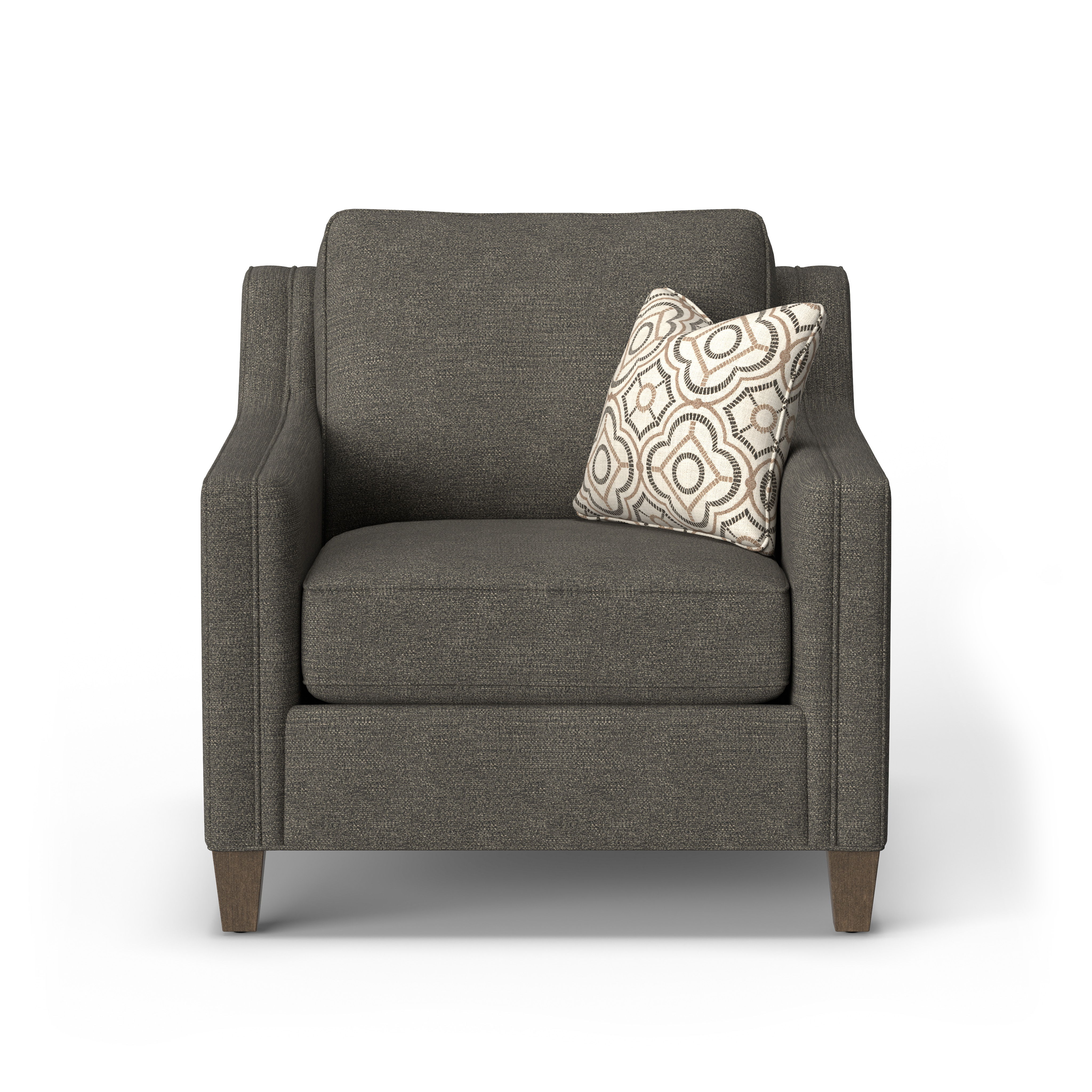 Finley - Fabric Chair, light brown, view 3