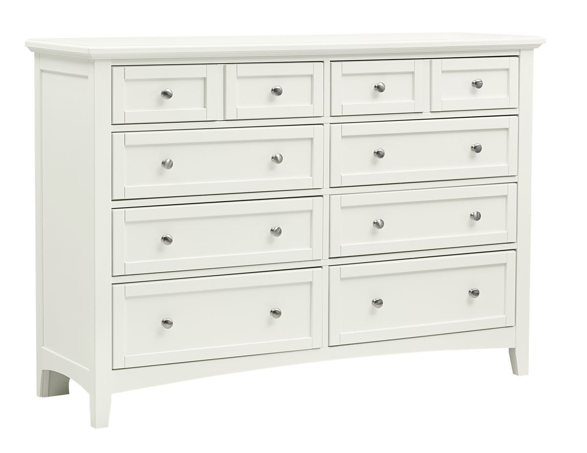 Bonanza - 8-Drawer Storage Dresser - White Image