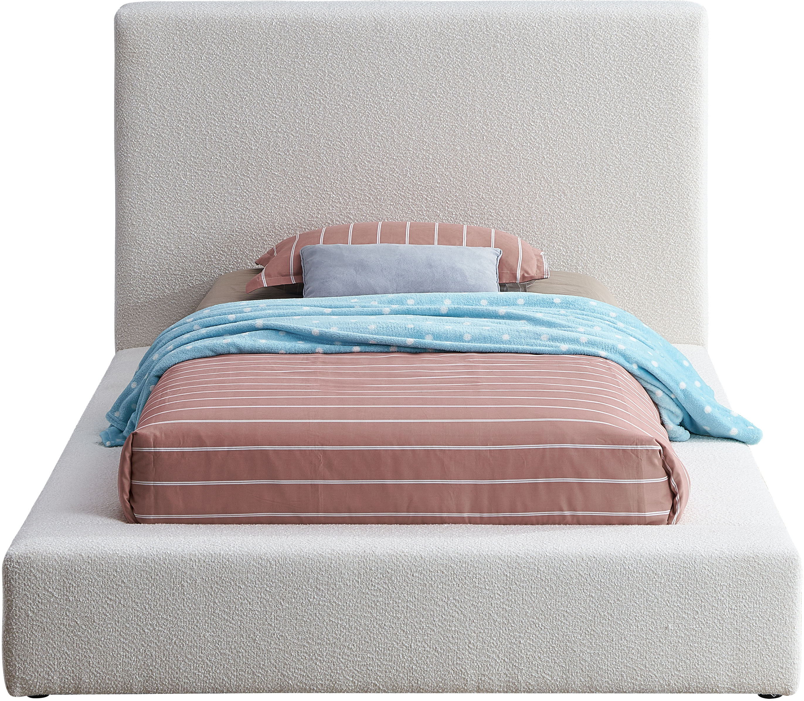 Terra - Twin Bed - Cream