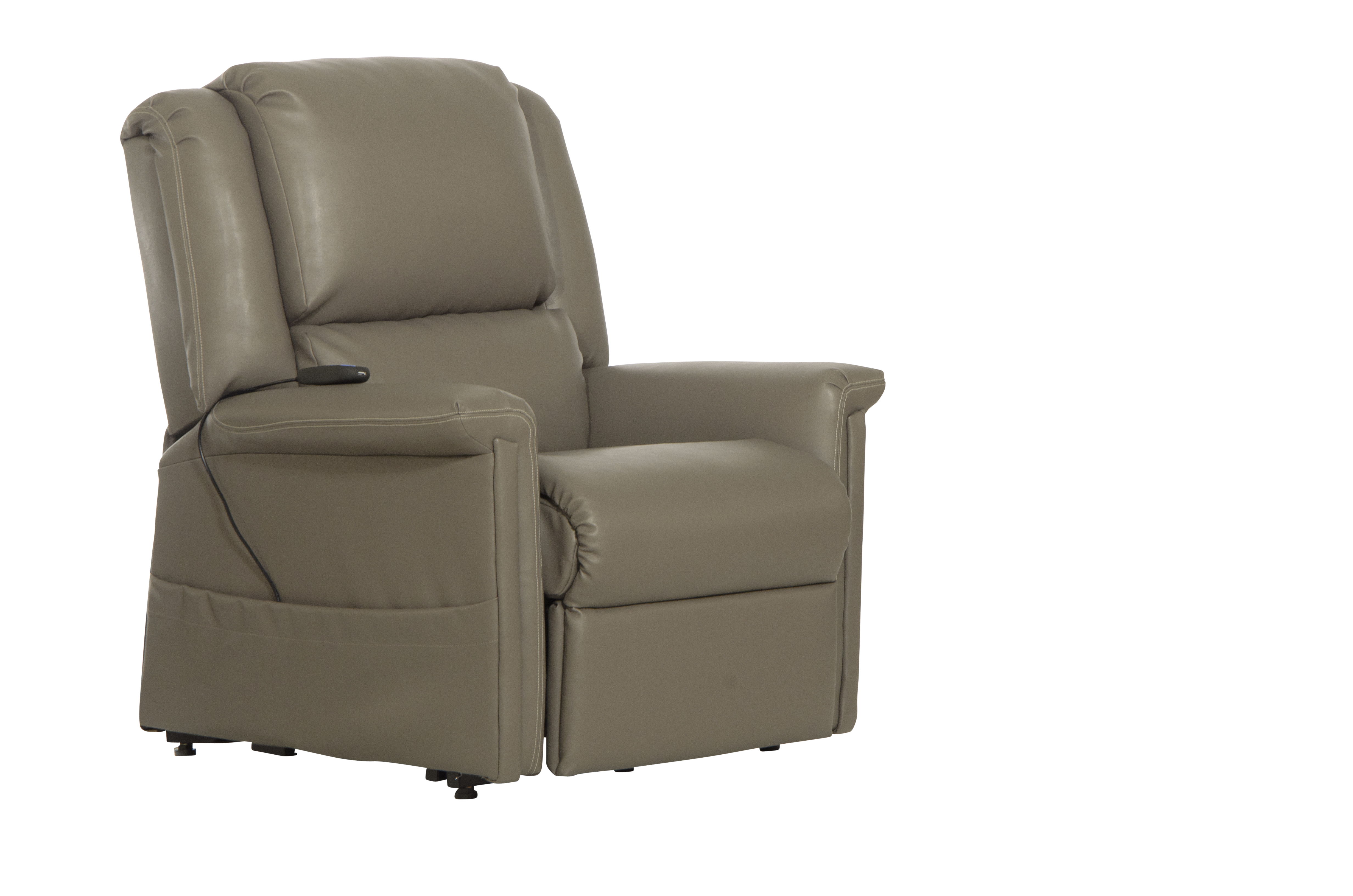 Elsie - Power Lift Power Lay Flat Recliner - Dove