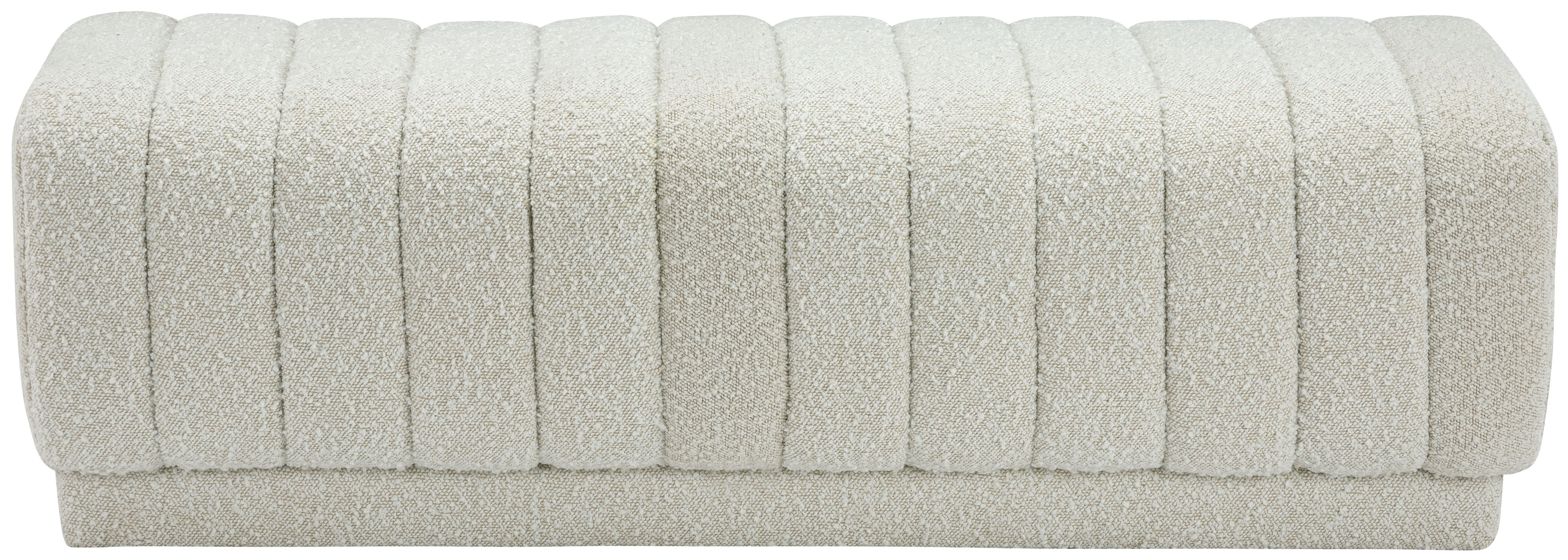 Heathrow - Ottoman / Bench - Cream