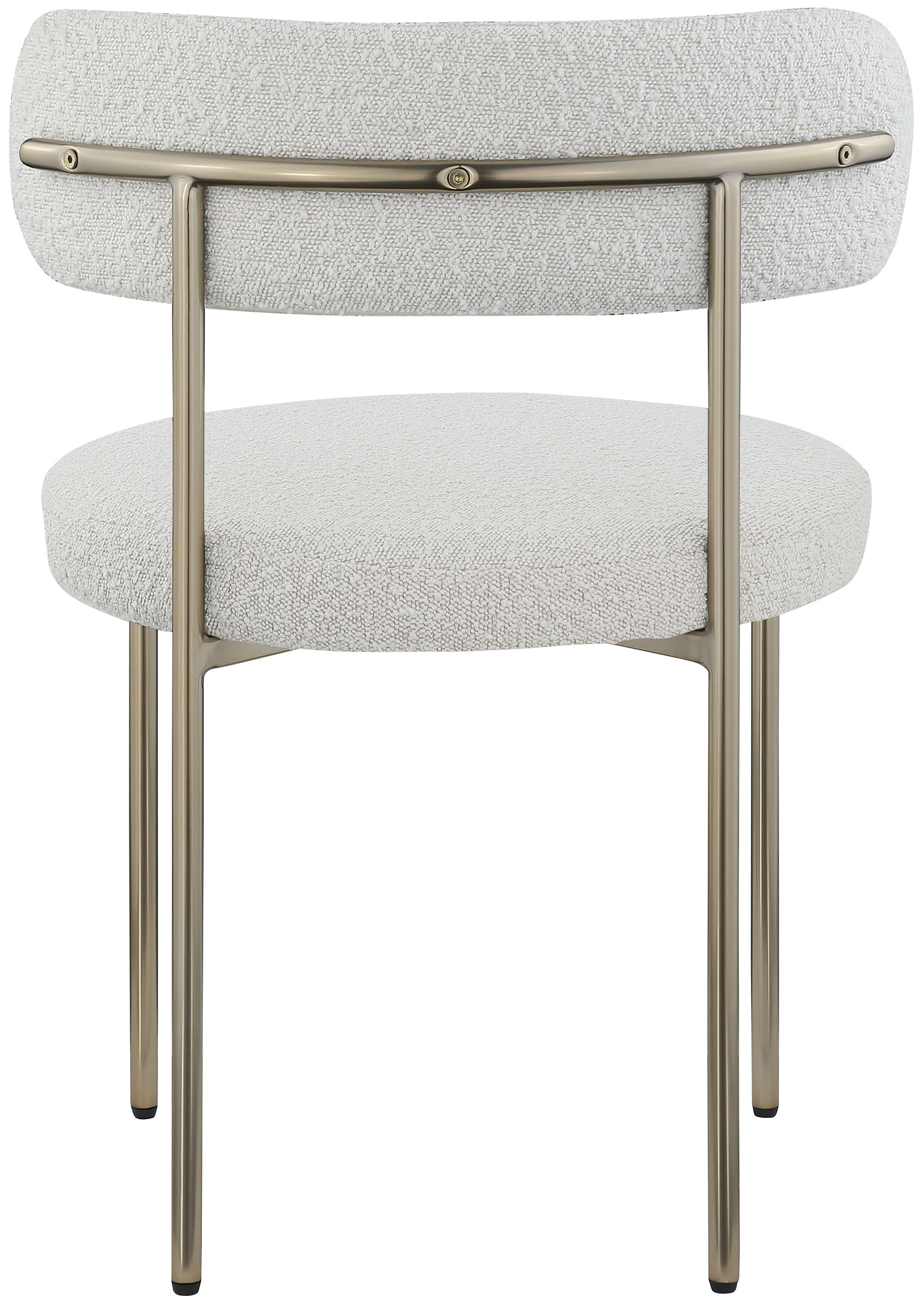 Beacon - Boucle Fabric Dining Chair (Set of 2) - Cream
