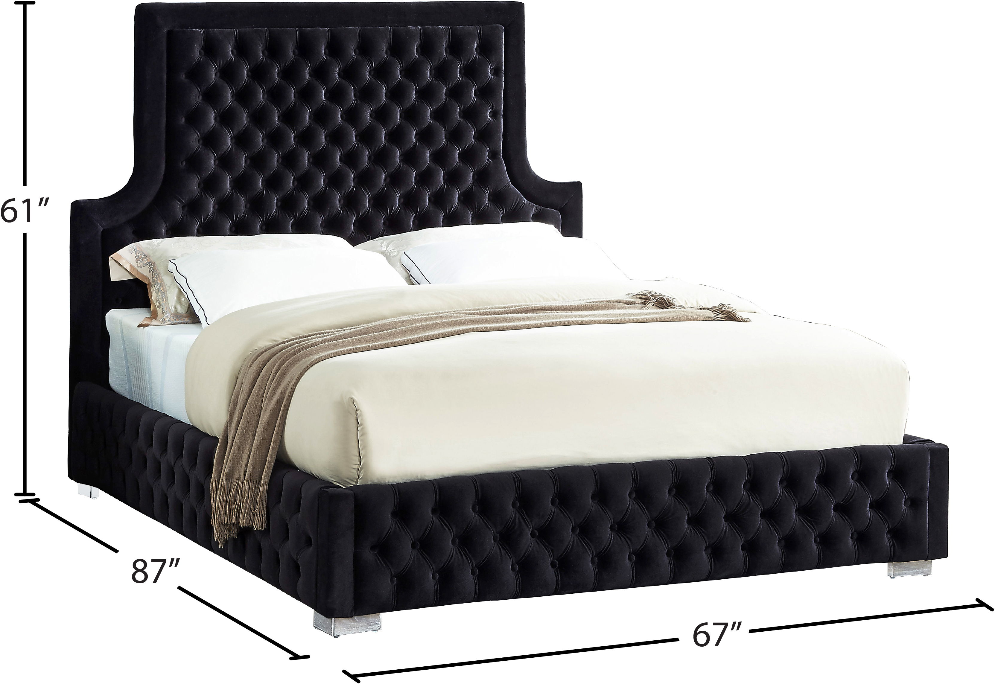 Sedona - Queen Bed - Black