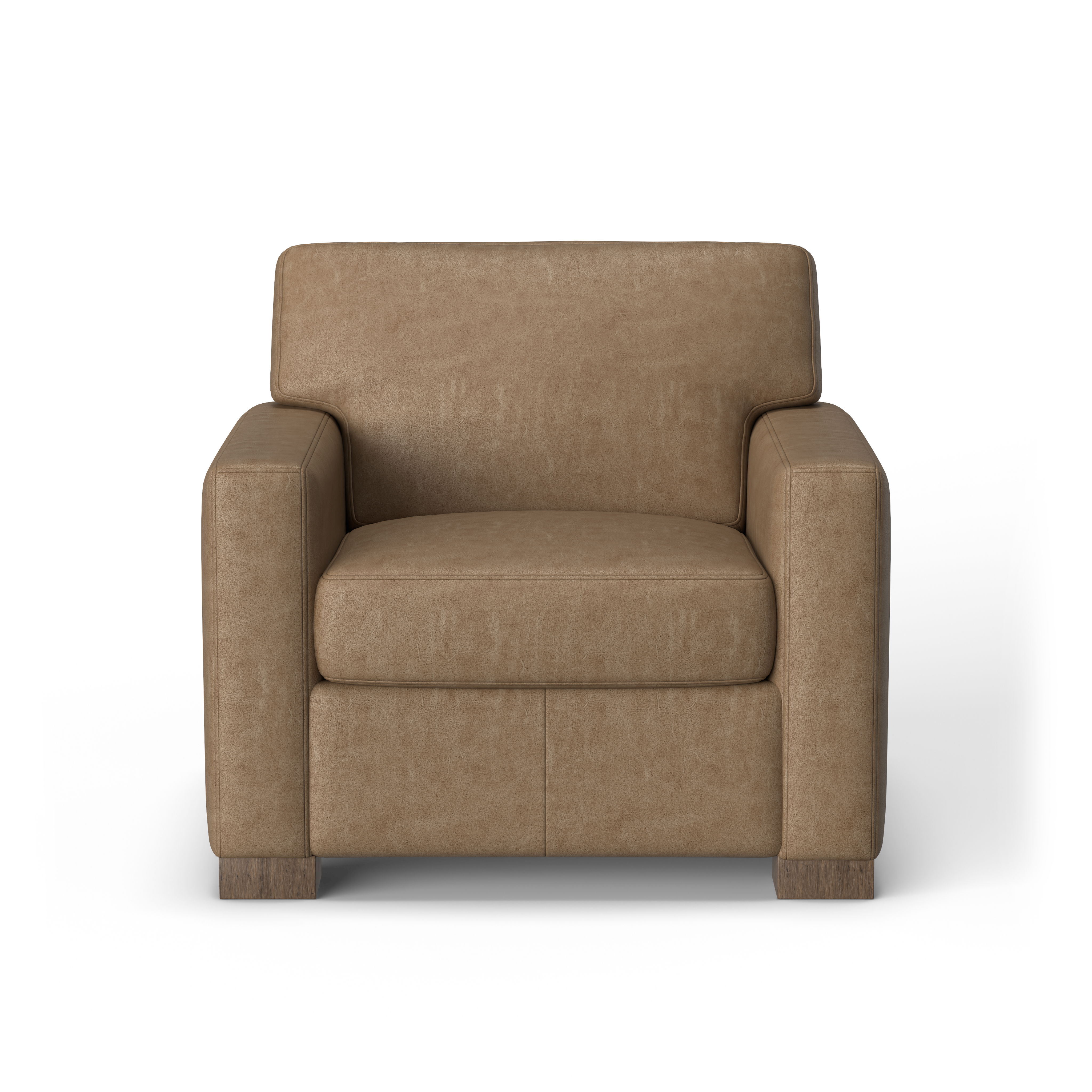 Bryant - Leather Fabric Chair, red, view 5