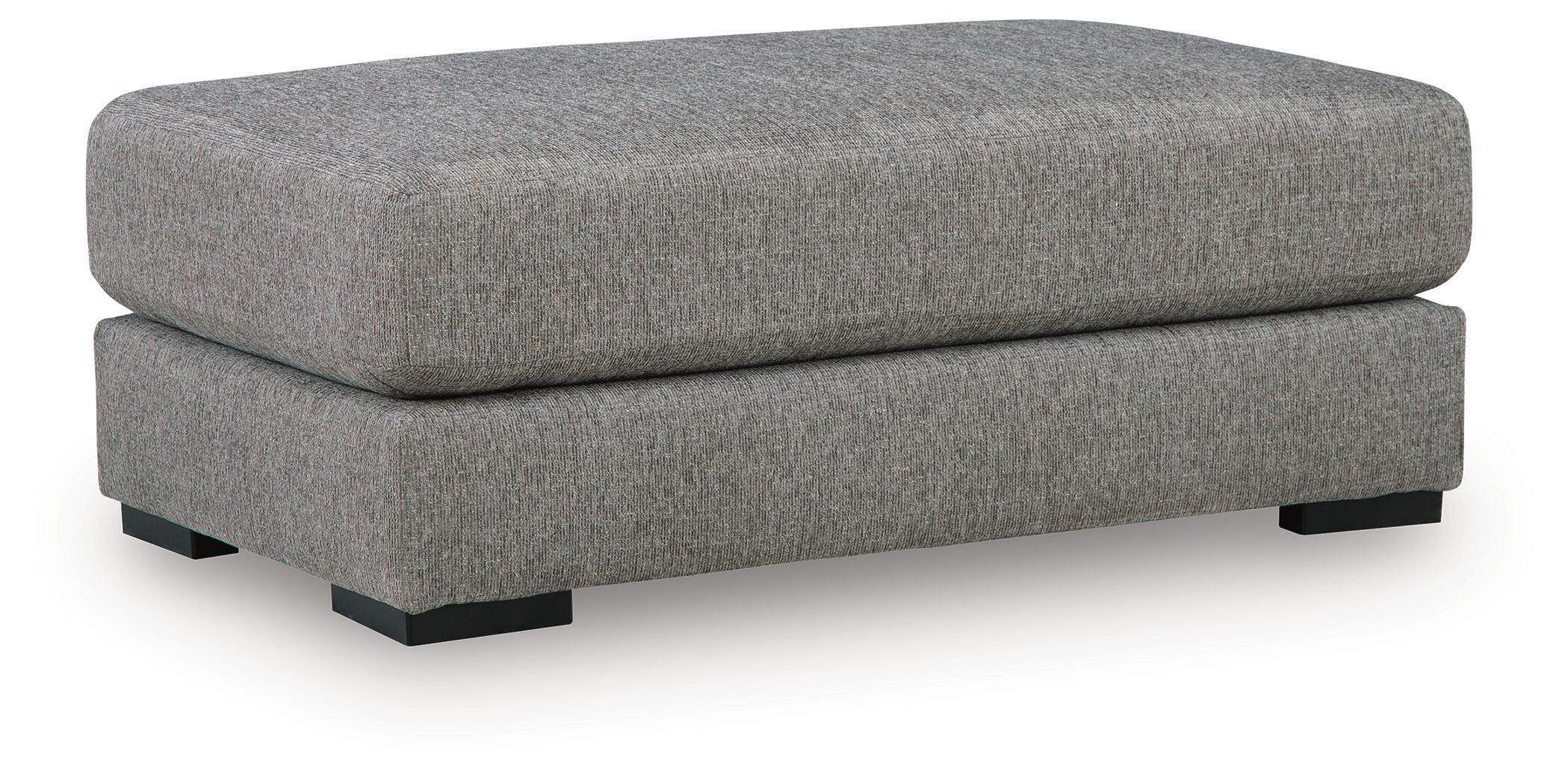 Creston Heights – Oversized Accent Ottoman – Smolder