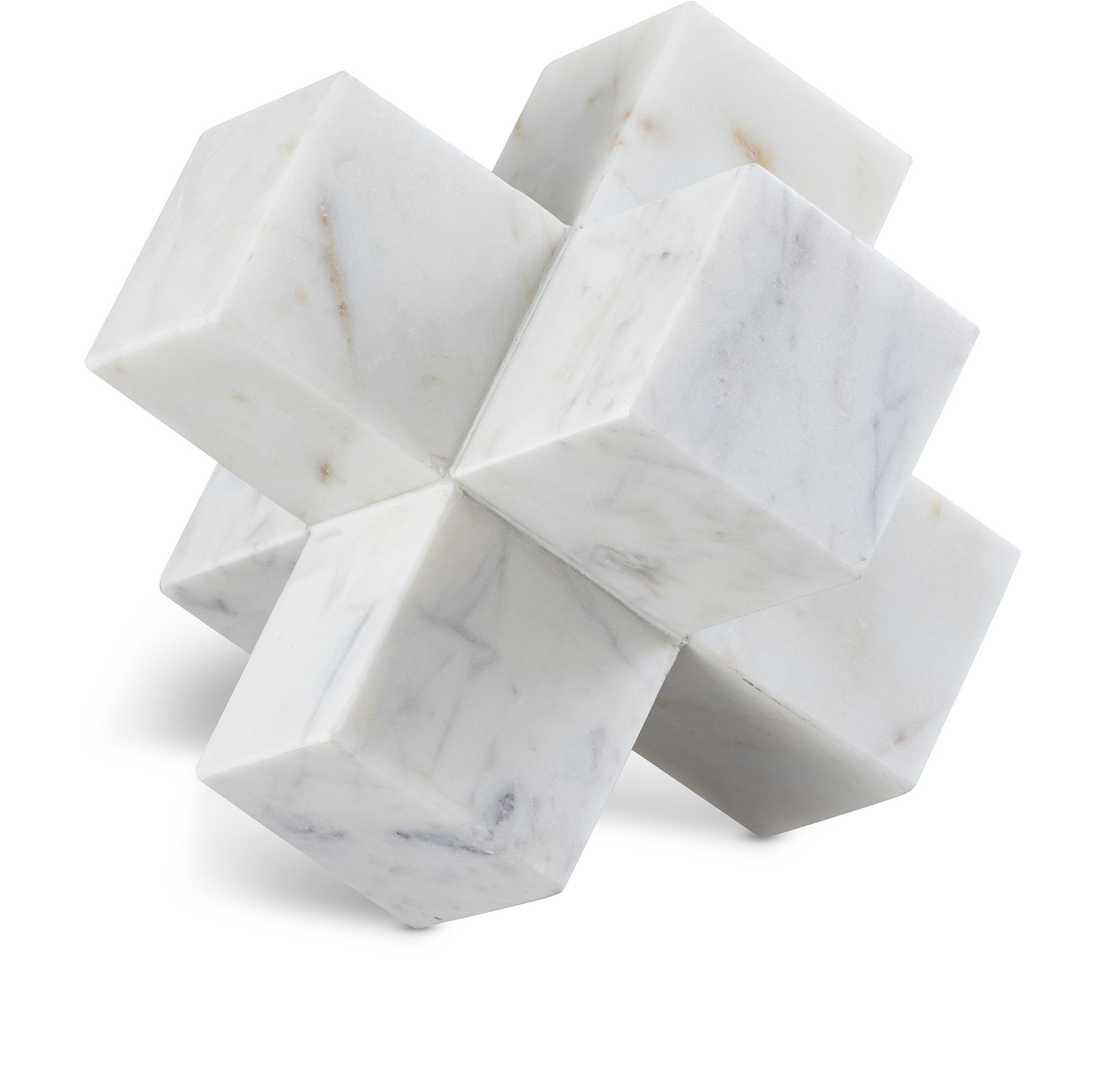 Jack - Marble Decorative Object - White