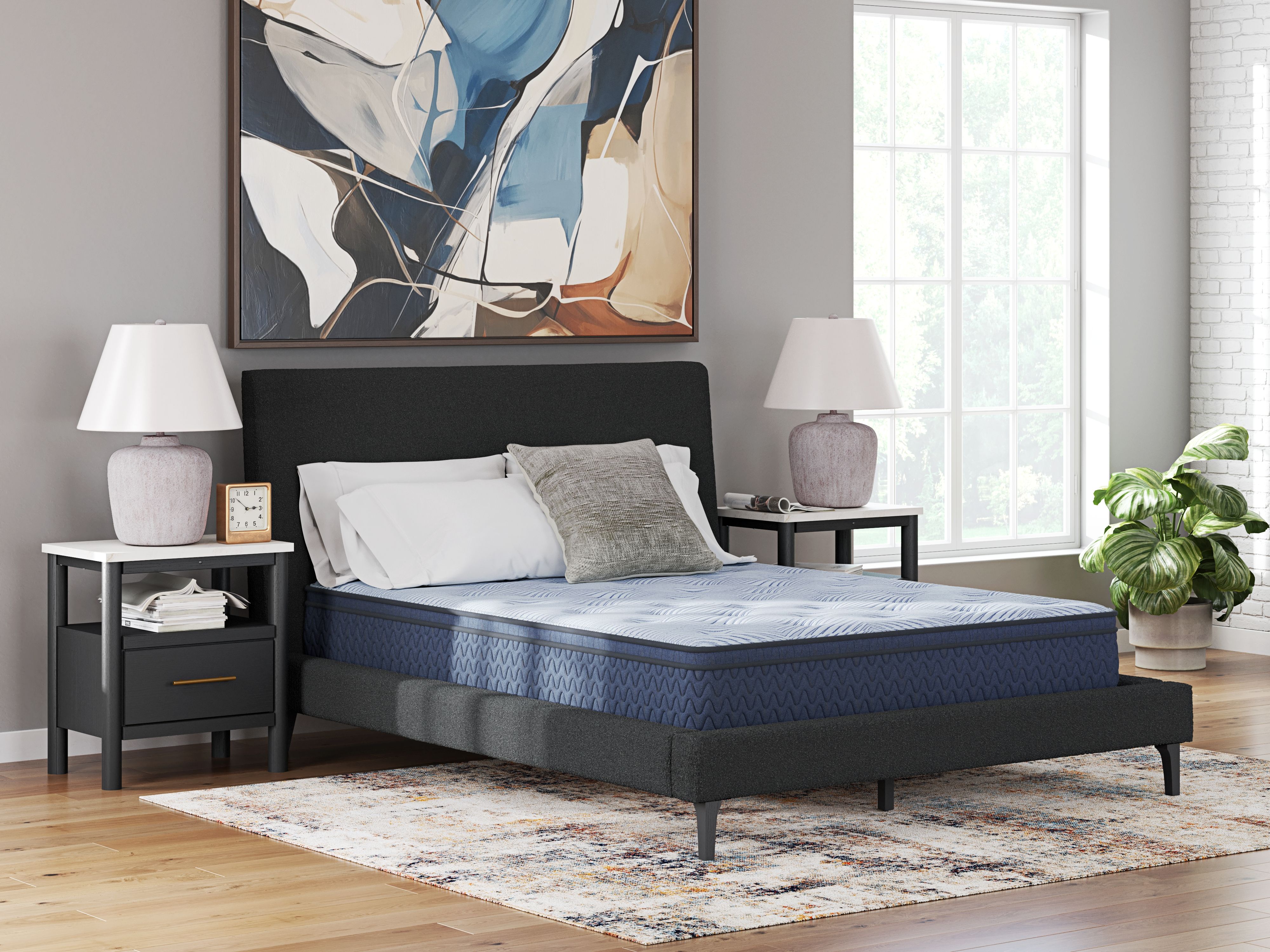 Peak 2.0 12 Hybrid - Twin Mattress - Light Blue