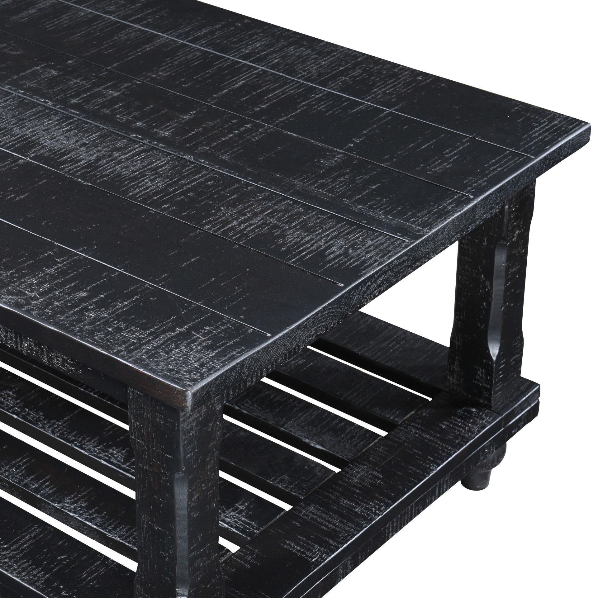 Cade - 3 Piece Occasional Set (1 Coffee & 2 End Tables) - Black, black, view 4