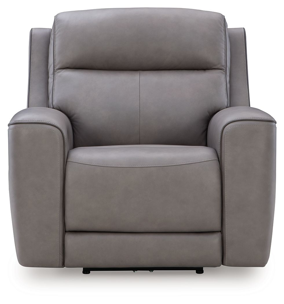 Ashley Furniture 5Z-Comfort - Power Recliner With Adj Headrest - Coin - Image 4