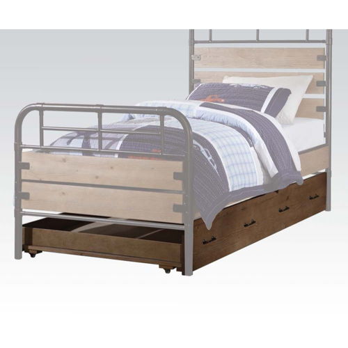 Adams - Twin Trundle - Antique Oak, light brown
