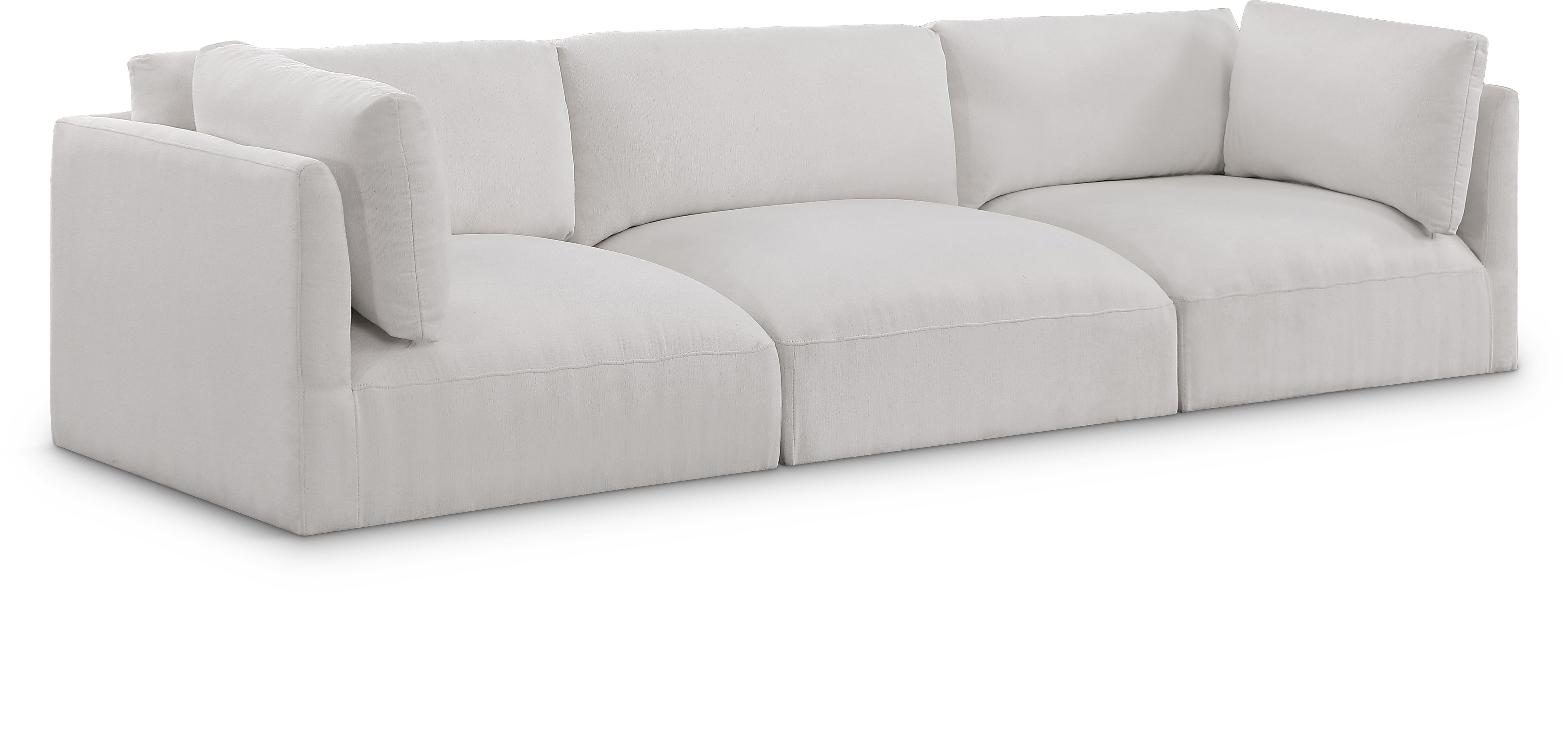 Ease - 3 Seat Modular Sofa - Cream