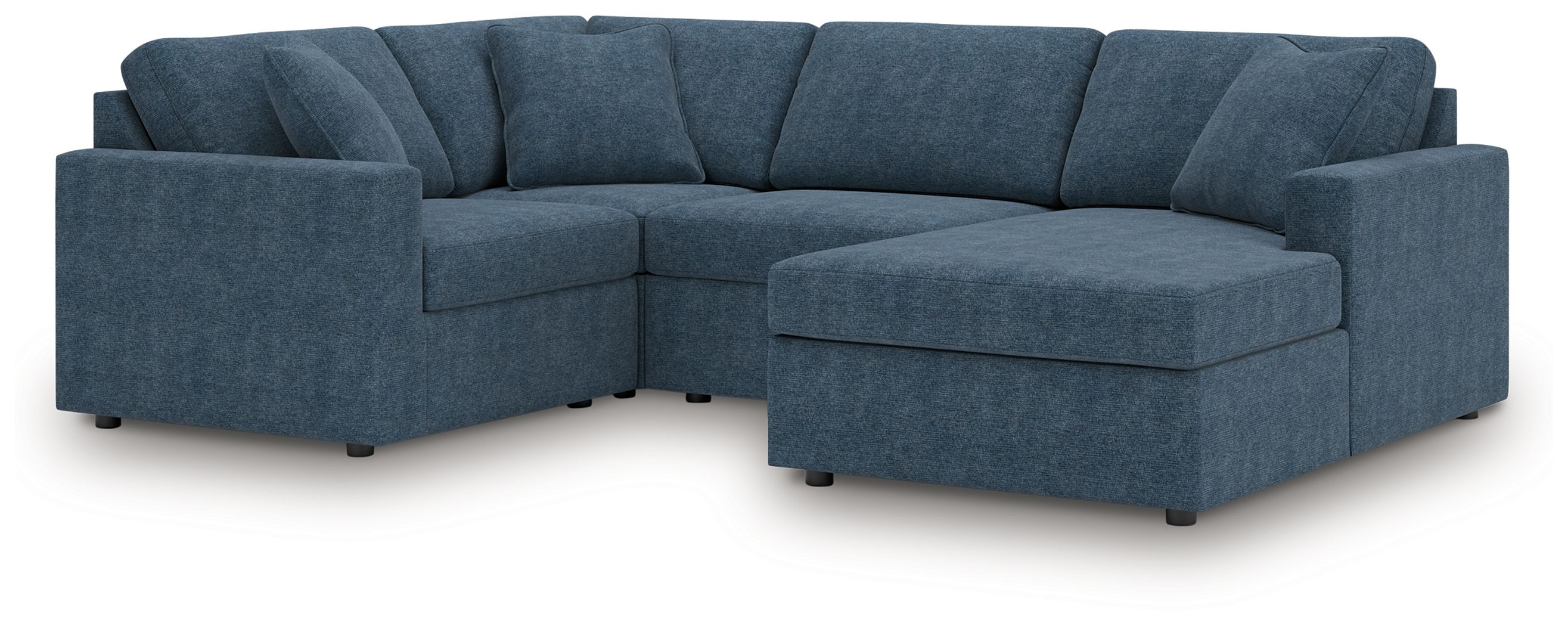 4 Pc · Sectional With Raf Corner Chaise, With Laf Corner Chair