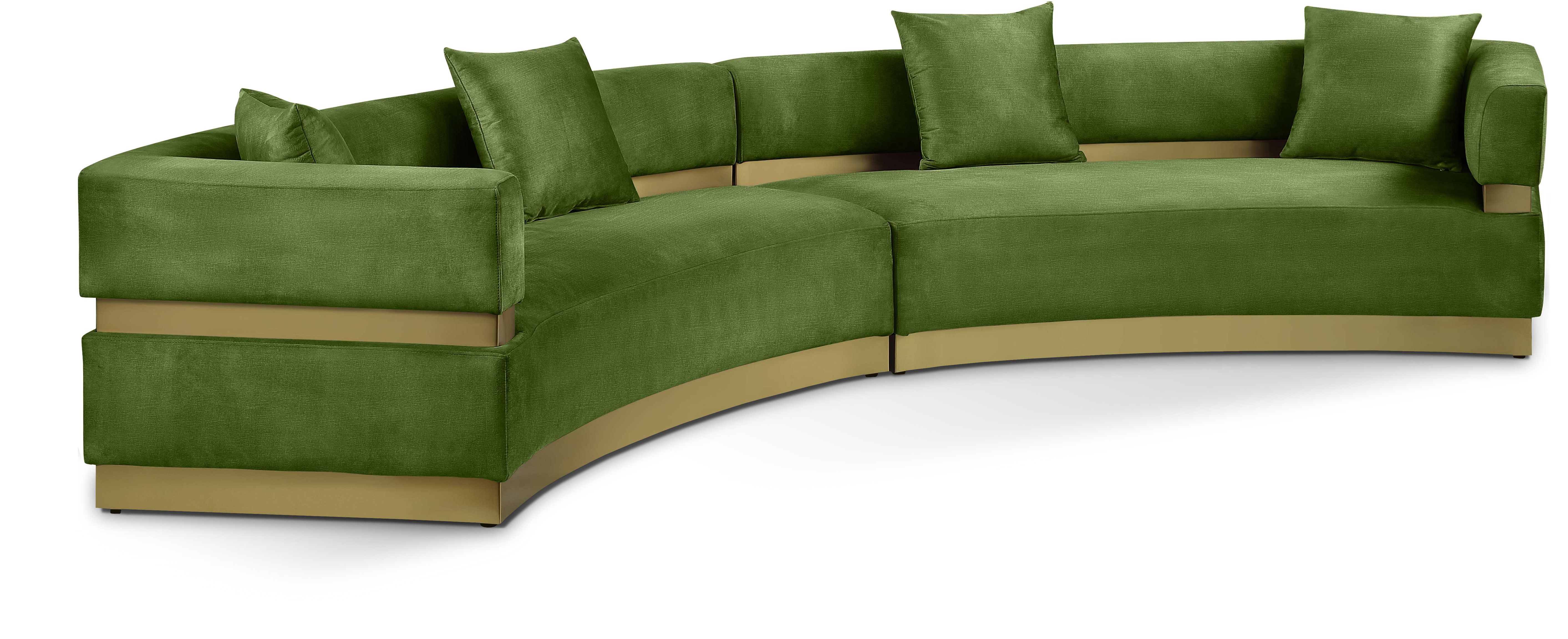 Belsa - 2 Piece Sectional - Olive