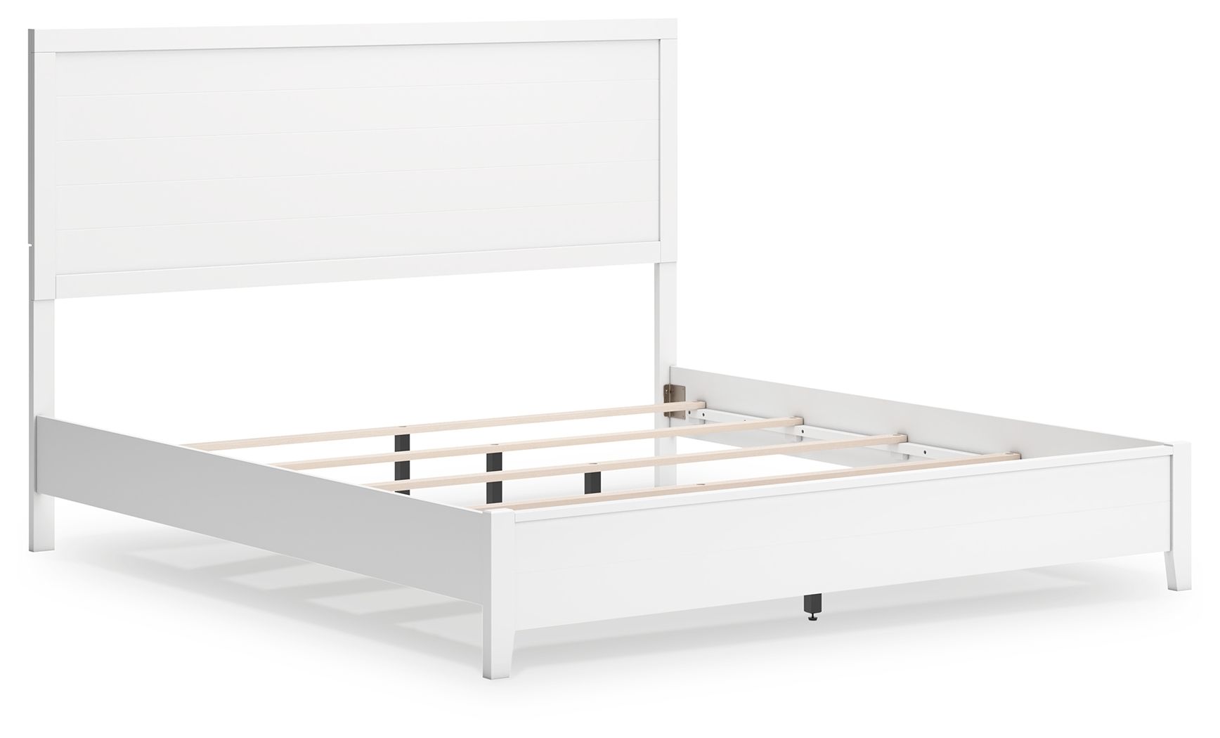 Ashley Furniture Binterglen - King Panel Bed - White - Image 5