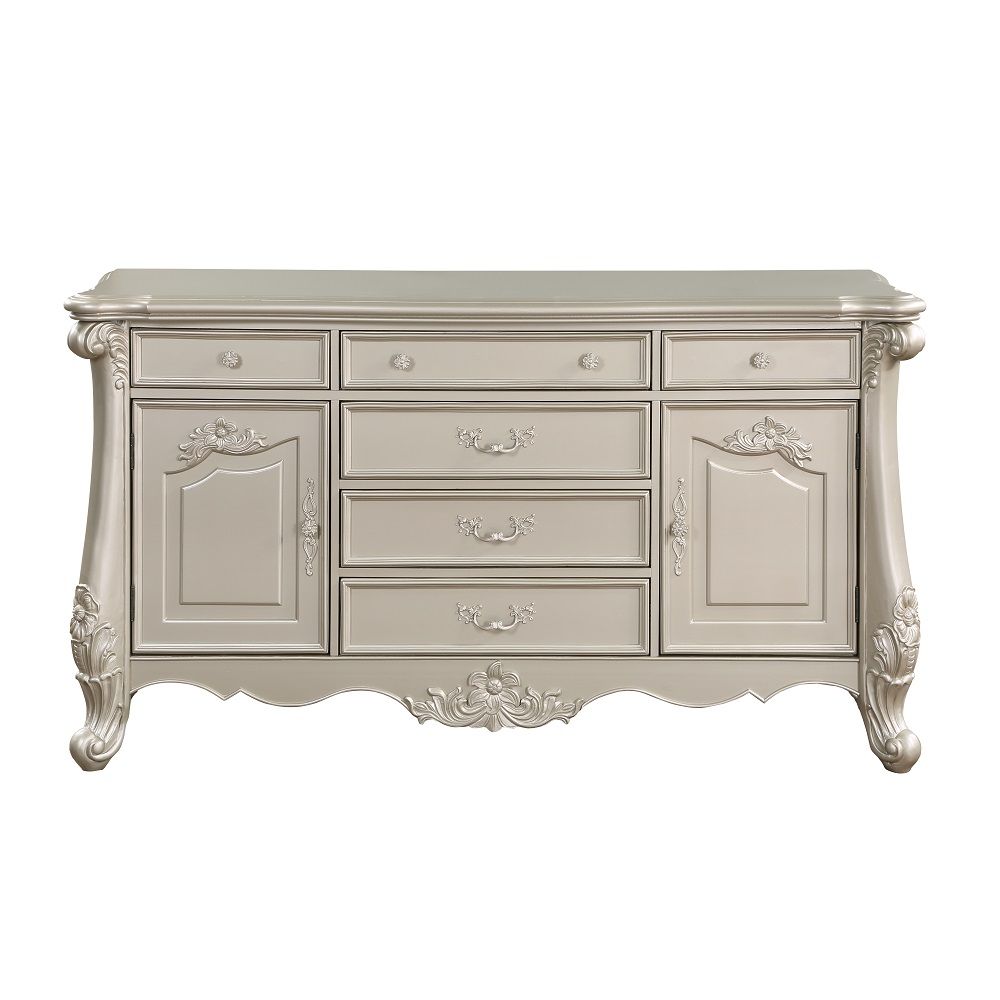 Bently - Dresser - Champagne, white, view 2