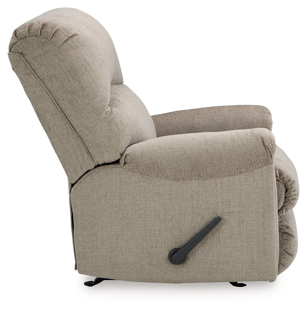 Ashley Furniture Stonemeade - 3 Pc. - Sofa, Loveseat, Rocker Recliner - Taupe - Image 12