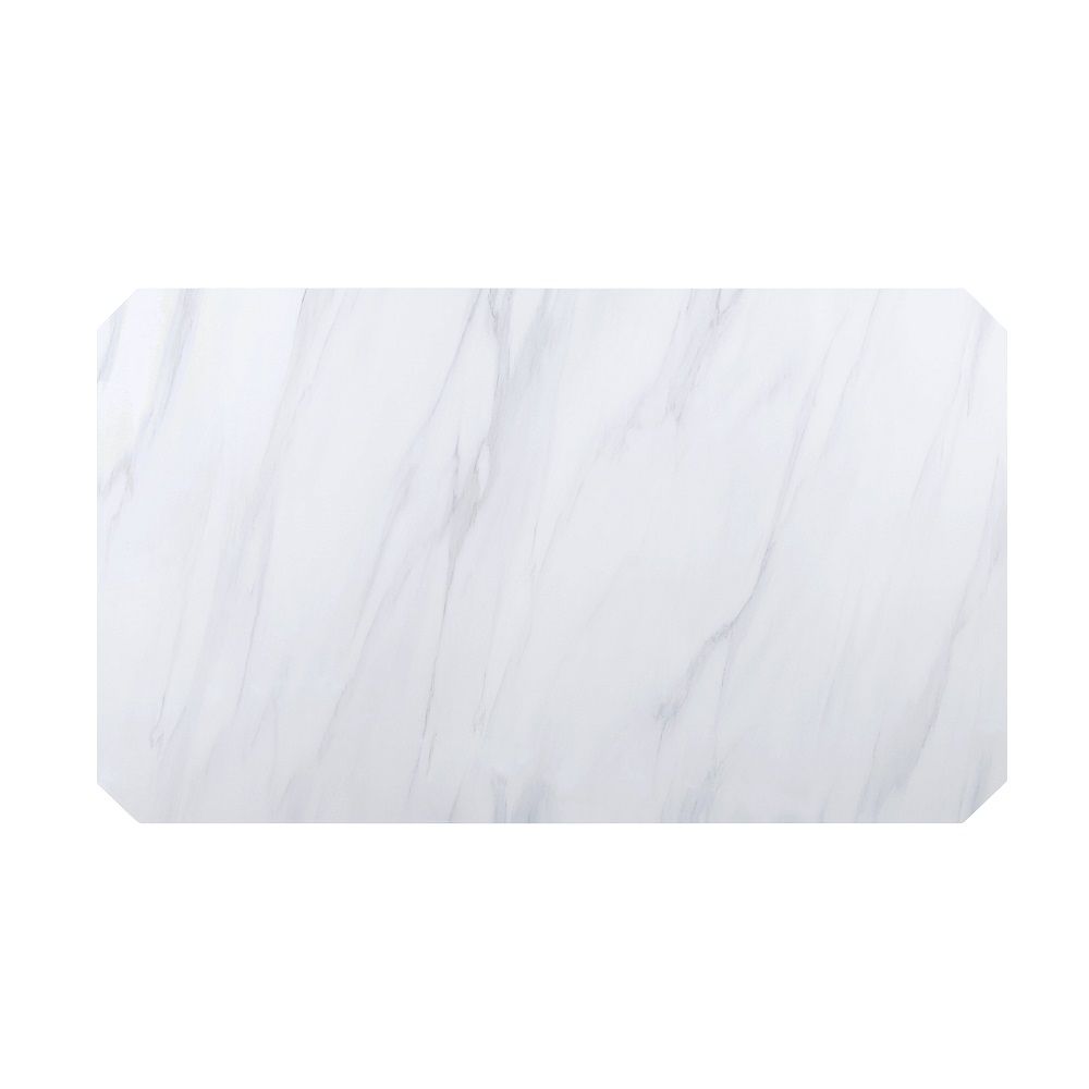 Zumala - Dining Table - Marble Top & Weathered Oak, white, view 3