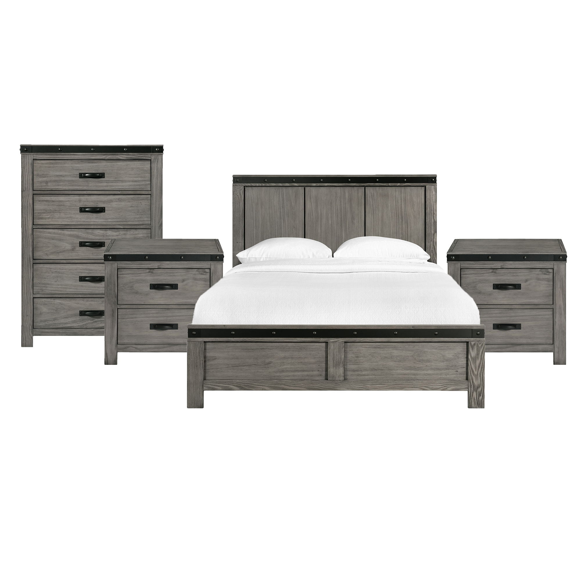 Queen · 4 Pc · Bedroom Set